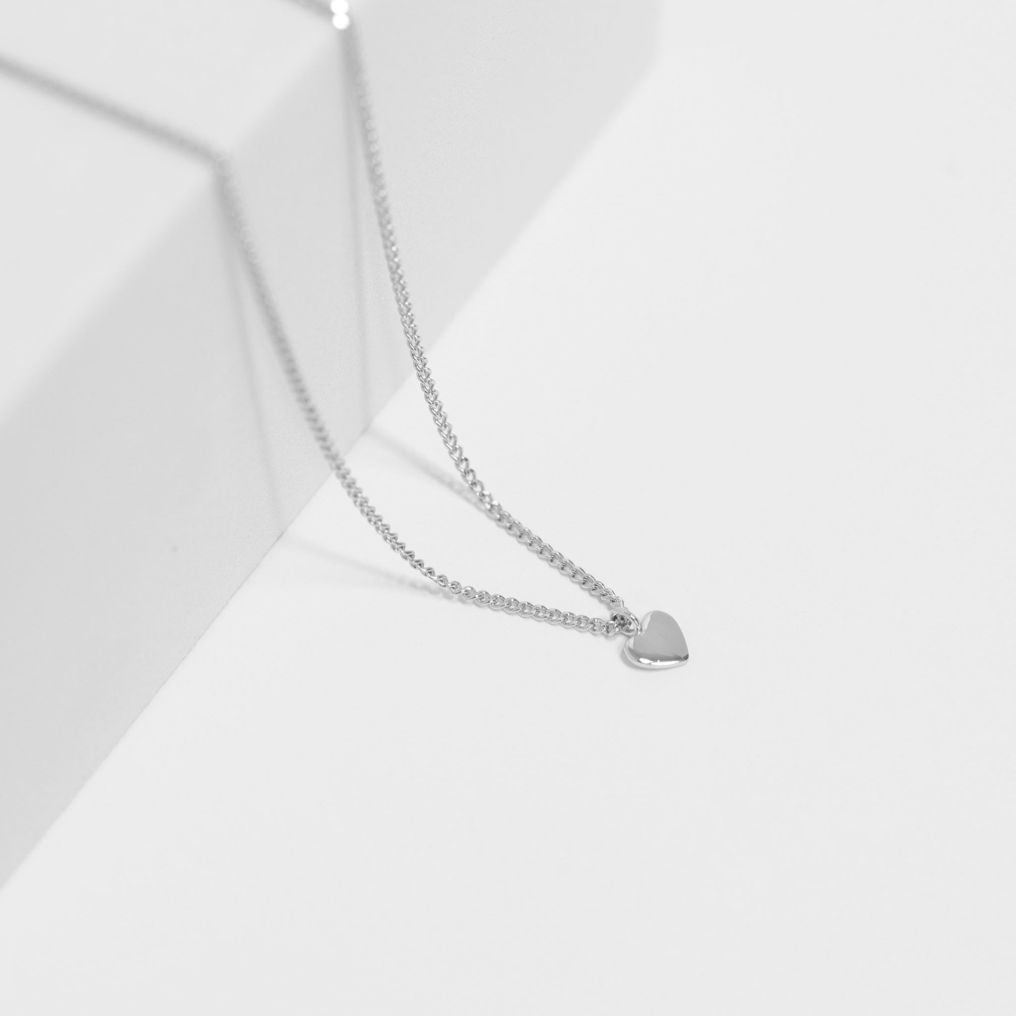 Permanent Jewelry .925 Sterling Silver Heart Charm / PMJ3004、mySite、dreamappss