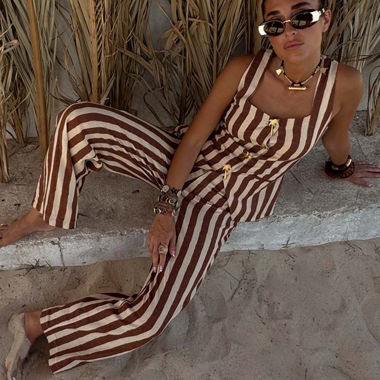 Chocolate Stripe Trousers、mySite、solidvoid