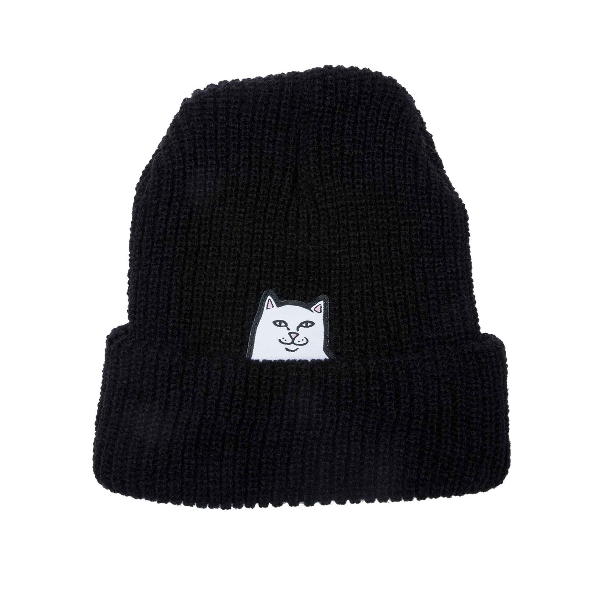  Lord Nermal Ribbed Beanie (Black)、mySite、merchandisen