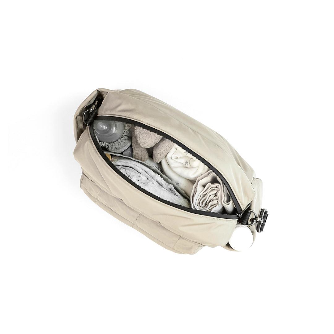  Finnson Freya Compact Changing Bag + Oversized Stroller Organiser - Taupe、mySite、merchandisen