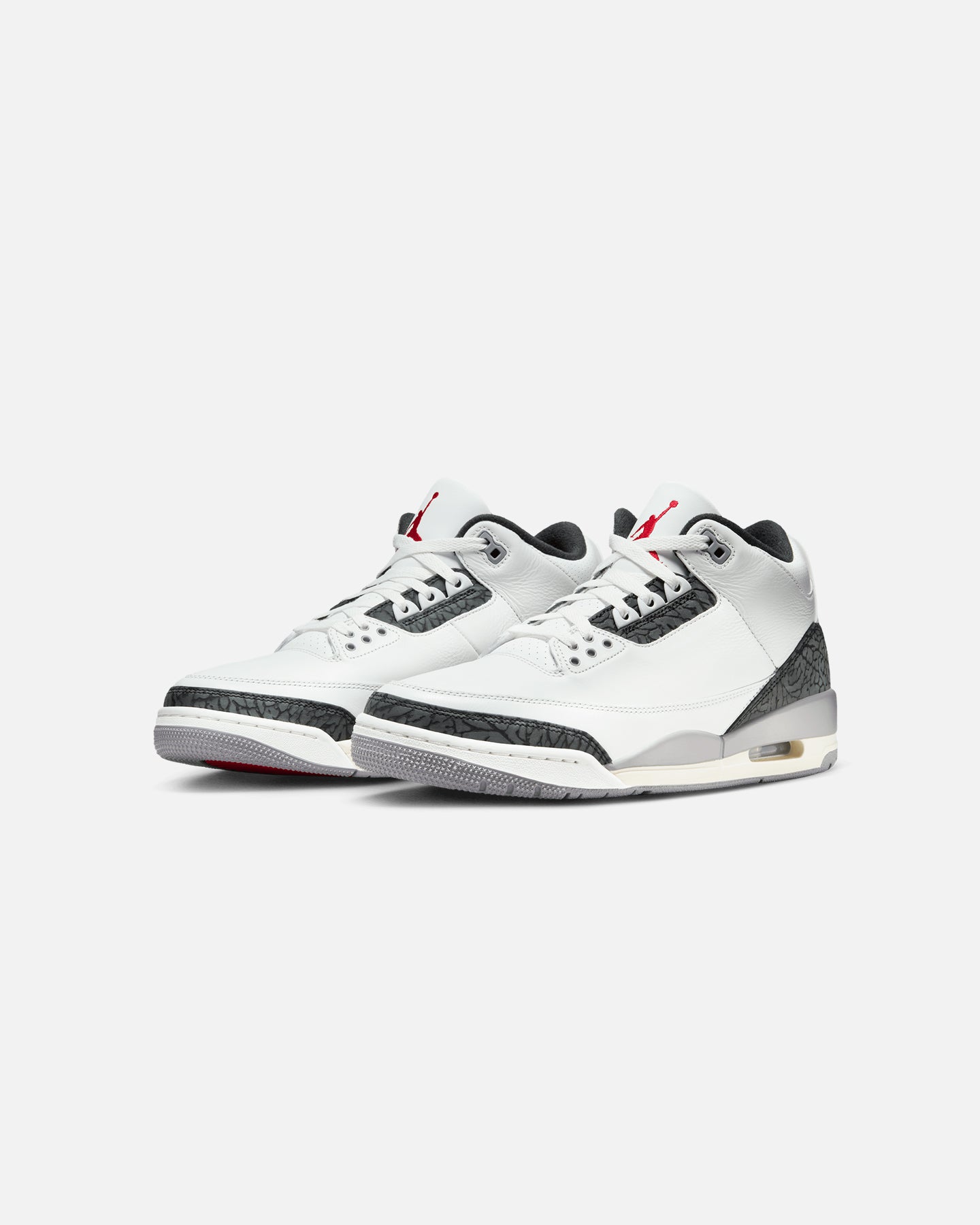 Jordan Air Jordan 3 Retro Cement Grey Summit White/Fire Red Cement、mySite、zt4zffjzw