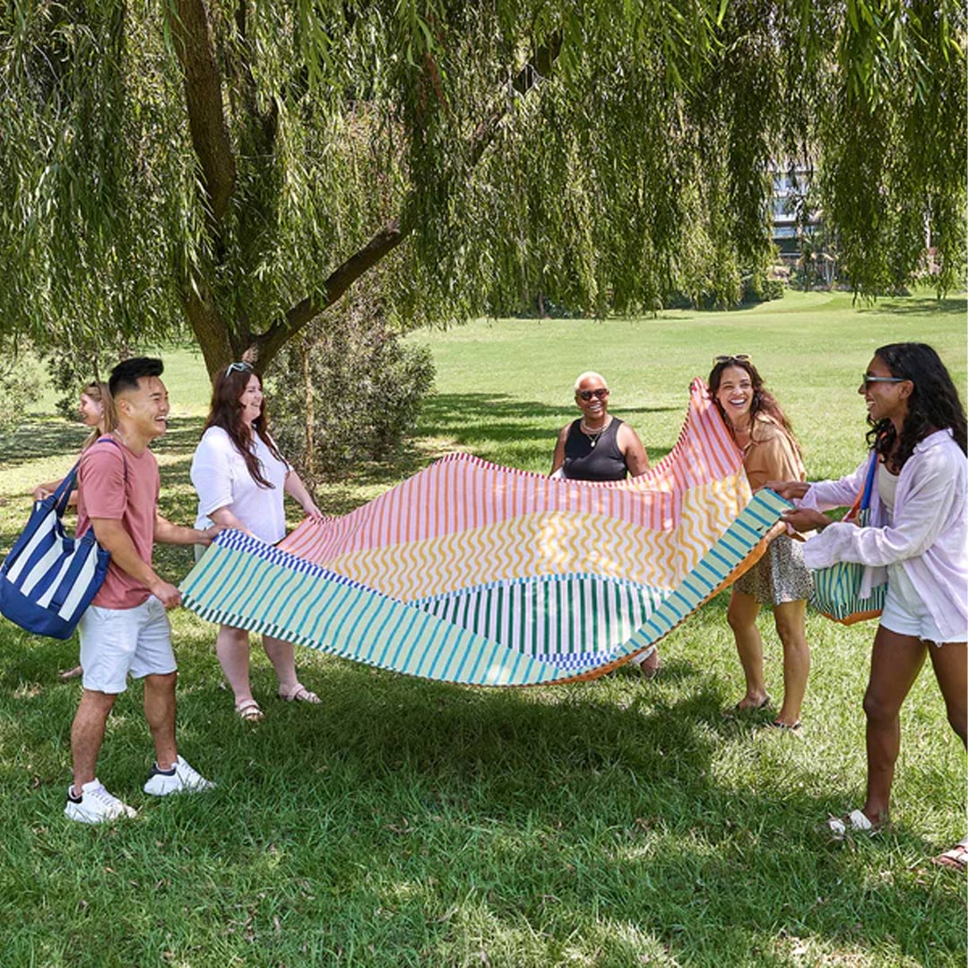  Dock & Bay Picnic Blanket - Stripe Up Your Life、mySite、merchandisen