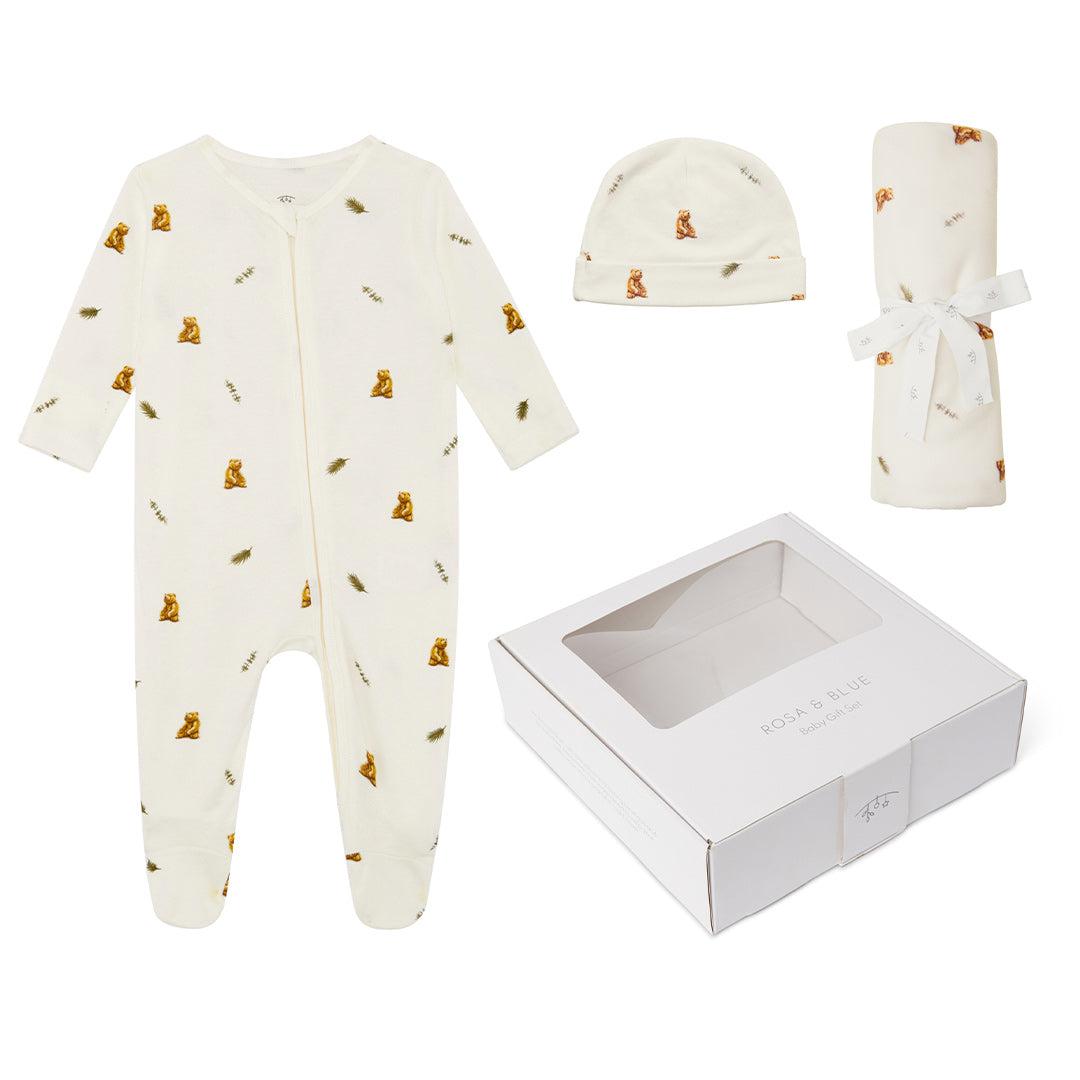  Rosa & Blue Baby Gift Set - Brown Bear、mySite、merchandisen