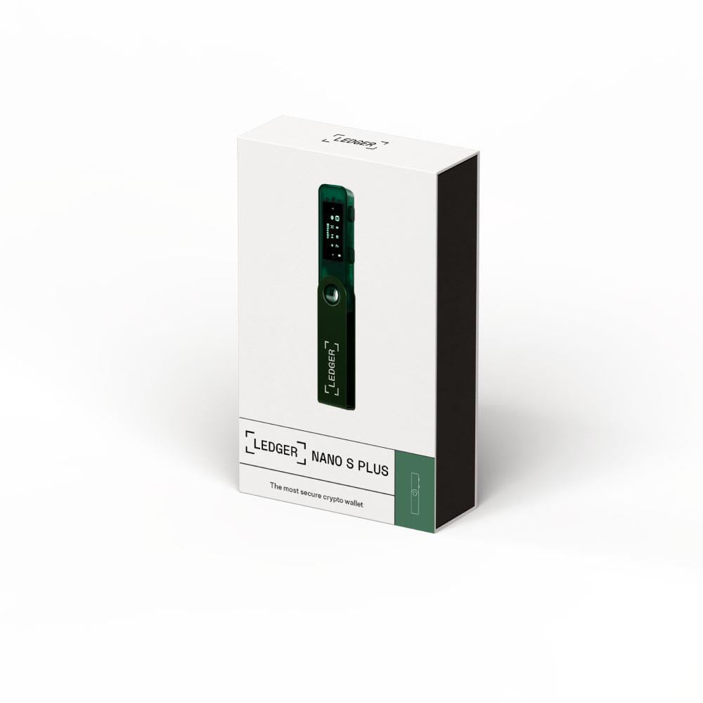 Ledger Nano S Plus Digital Wallet (Emeral Green)、mySite、camillekostekn