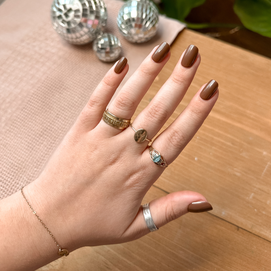 Americano | Short | Squoval - Tab Press-On、mySite、solidvoid