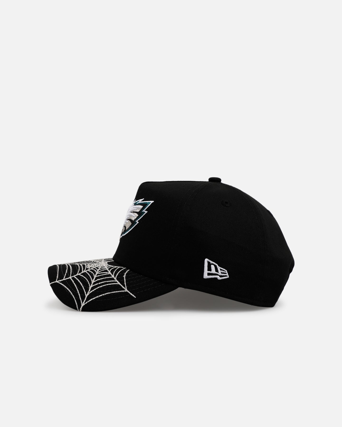 New Era Philadelphia Eagles 'Spider Web Visor' 9FORTY A-Frame Snapback Black、mySite、zt4zffjzw