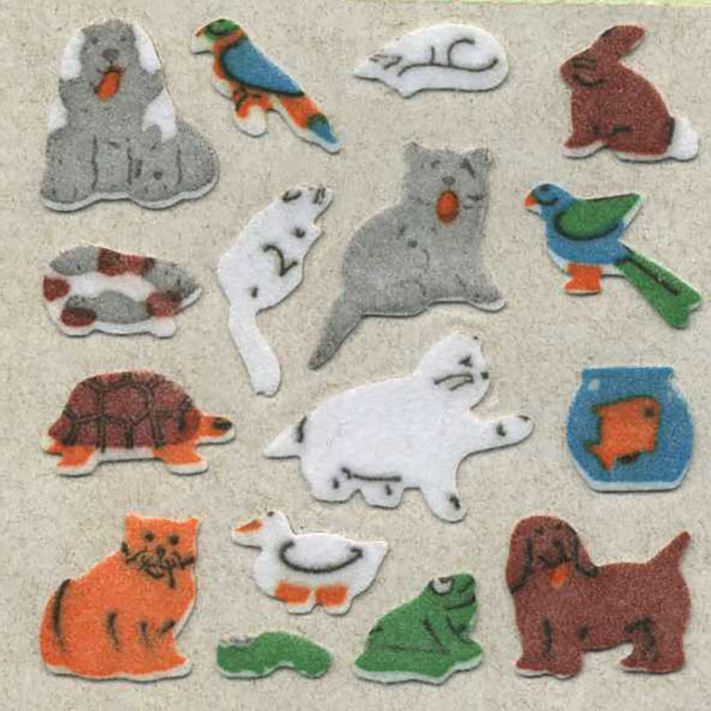  Micro Pets Fuzzy Stickers、mySite、ghnorth