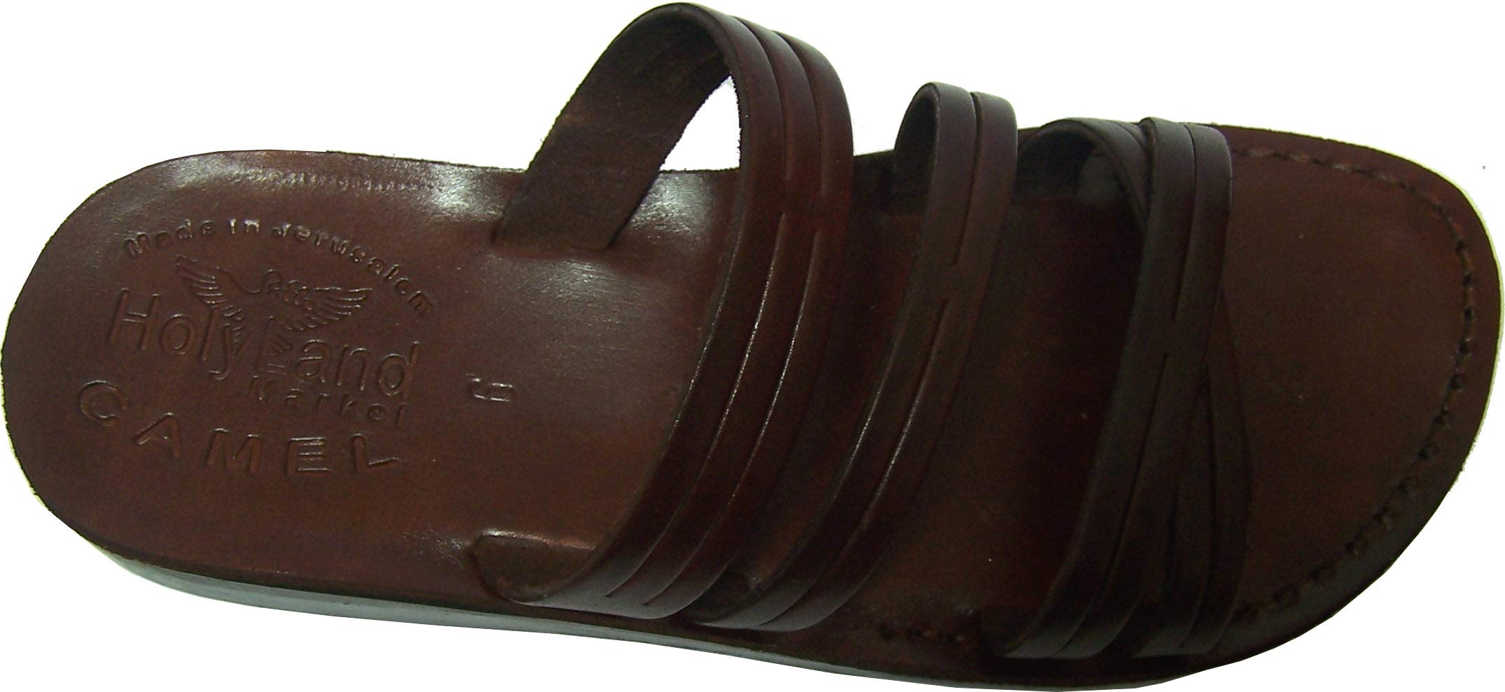  Holy Land Market Men/Women Biblical Jesus Leather Sandals/Slides From Jerusalem (Bethlehem Style II)、mySite、elrpsem3k