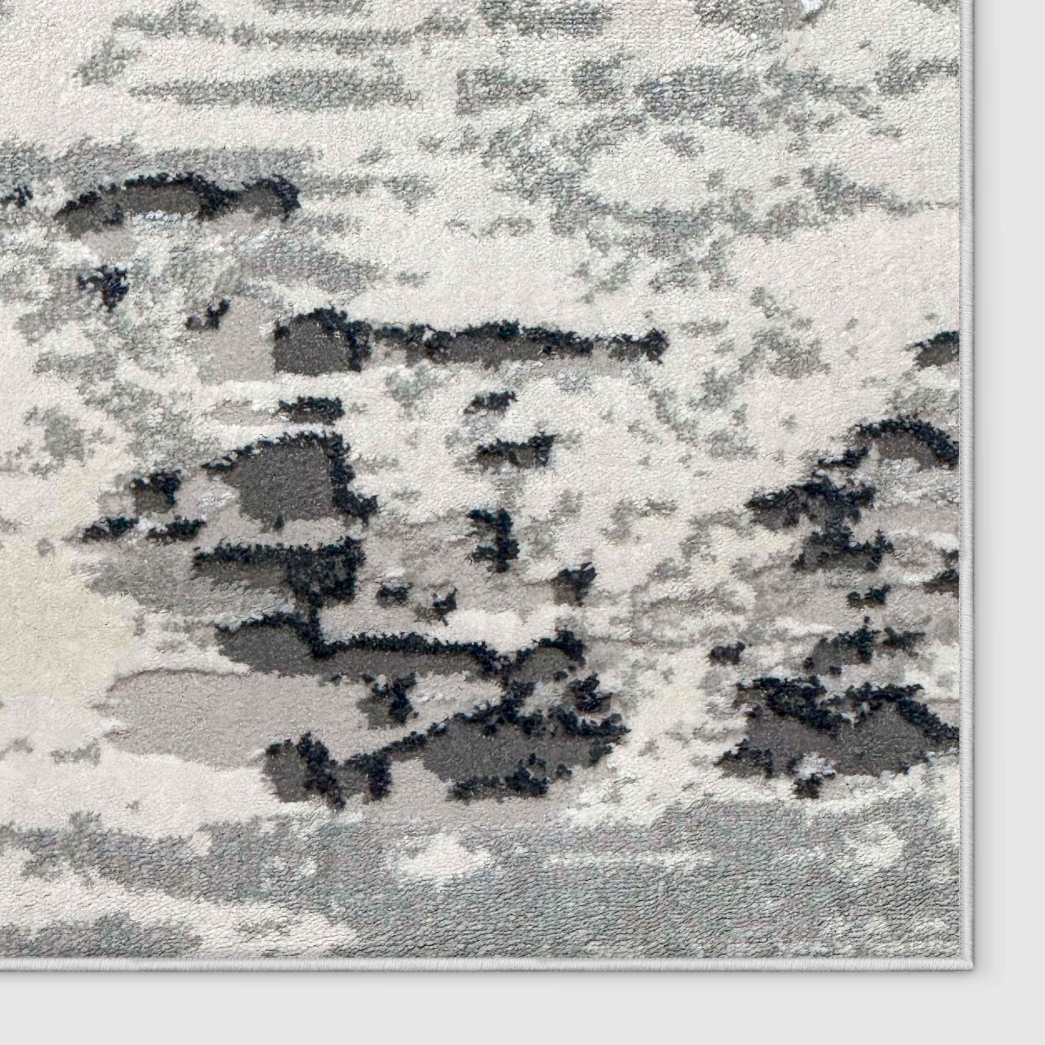 Abstract Textured Design Smoky Currents Made-to-Measure Custom Rug、mySite、gigharbornorthrealestate