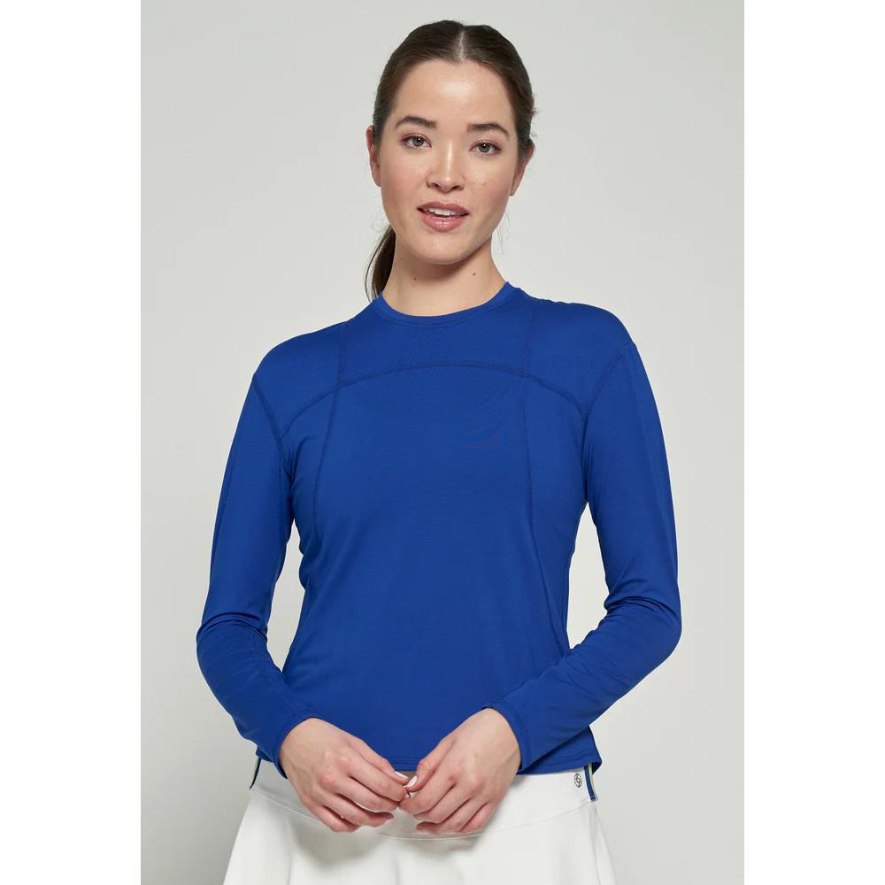 Lija Women's Rise Up Vex Longsleeve - Surf Blue
