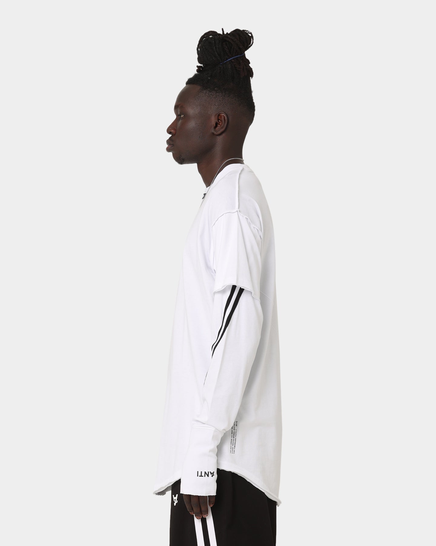 The Anti Order Anti Sport Layered Long Sleeve T-Shirt White/Black、mySite、zt4zffjzw