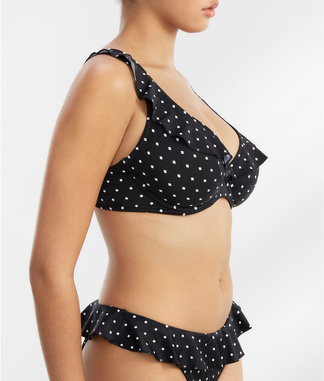 Jewel Cove Ruffled Bikini Top、mySite、bengalsvssteelers