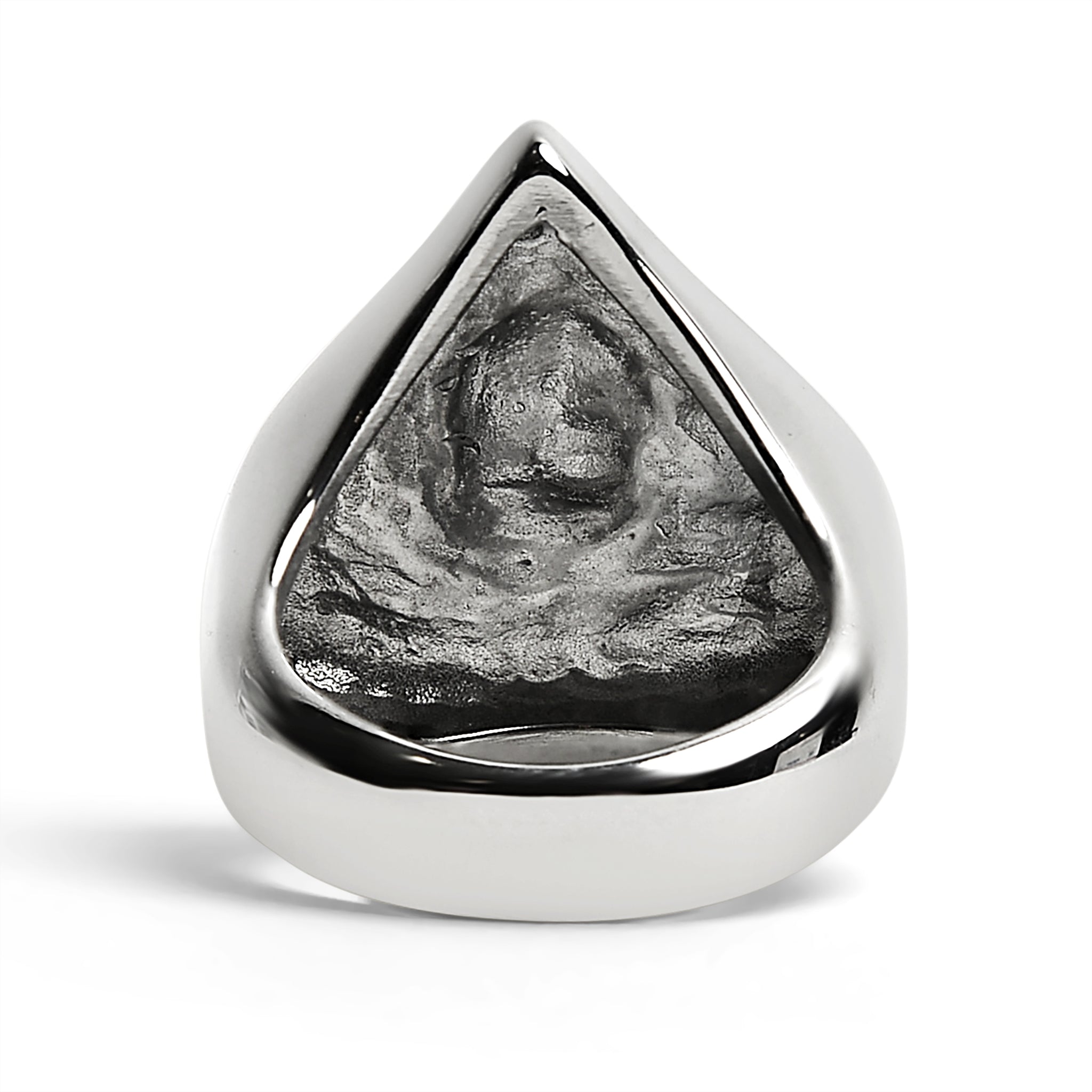 Stainless Steel Polished Skull of Spades Ace Signet Ring / SCR3070、mySite、dreamappss
