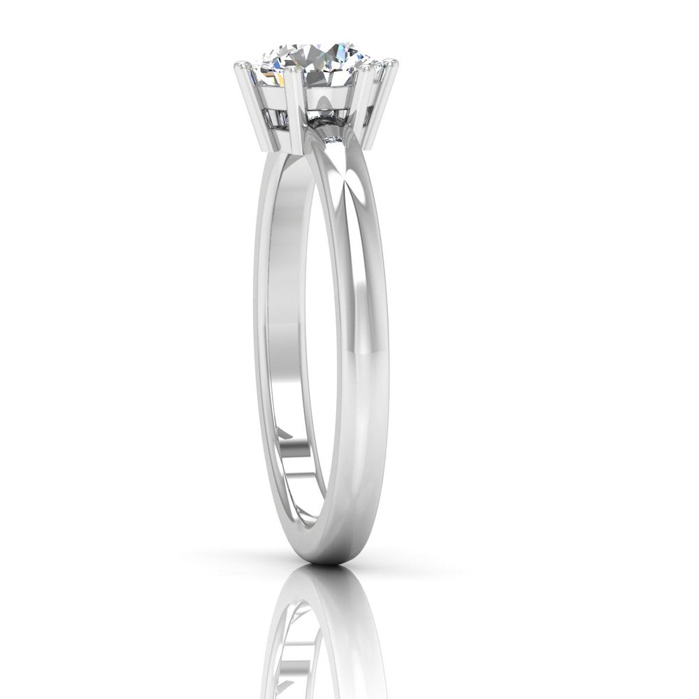 Moissanite Brilliant Solitaire Engagement Ring、mySite、hinf8tx79