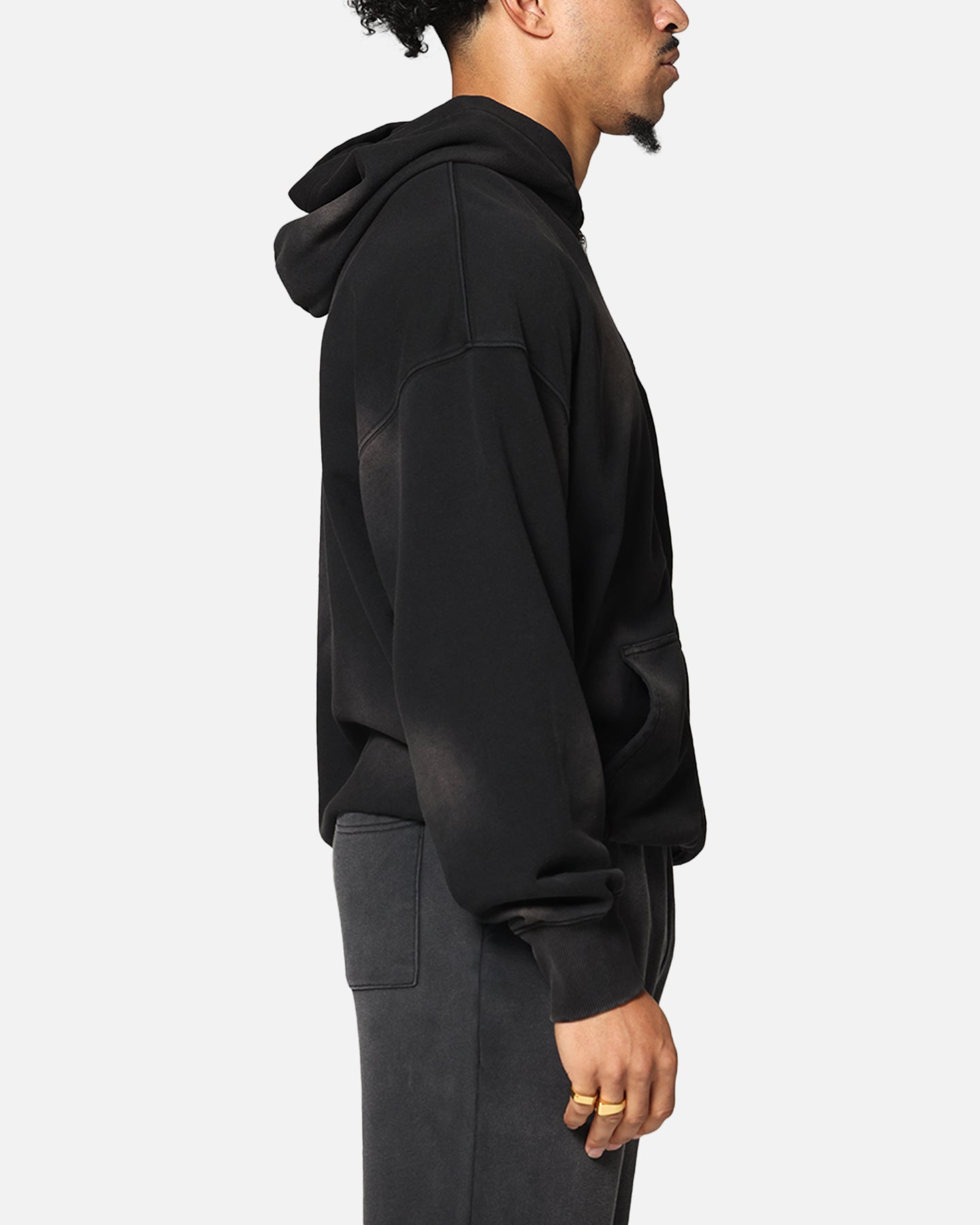 Saint Morta Gothic Zip Hoodie Sunfade Black、mySite、zt4zffjzw