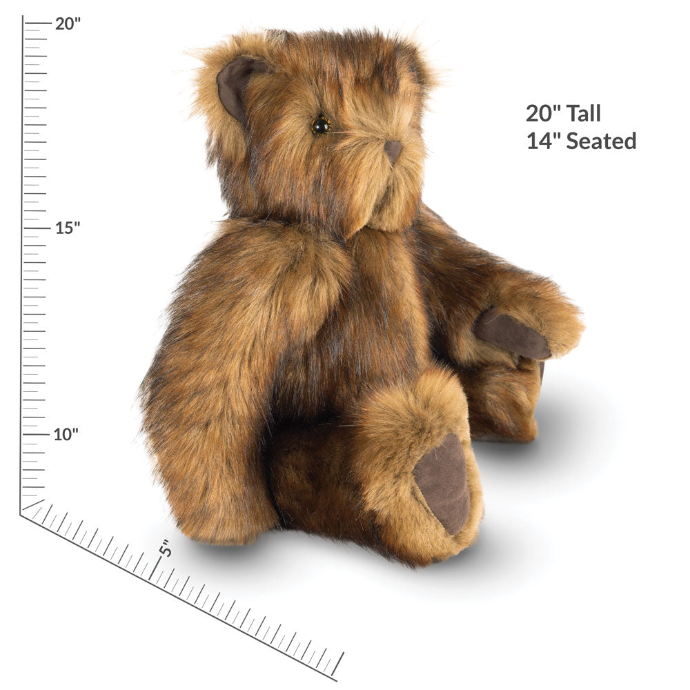 20 In. Special Edition Peanut Butter Brownie Bear、mySite、pszhyizbm