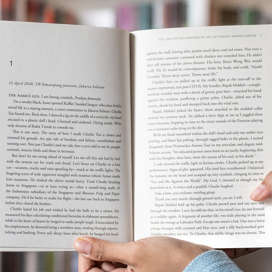 Gus: The Life and Opinions of the Last Raffles' Banded Langur、mySite、topwebapps