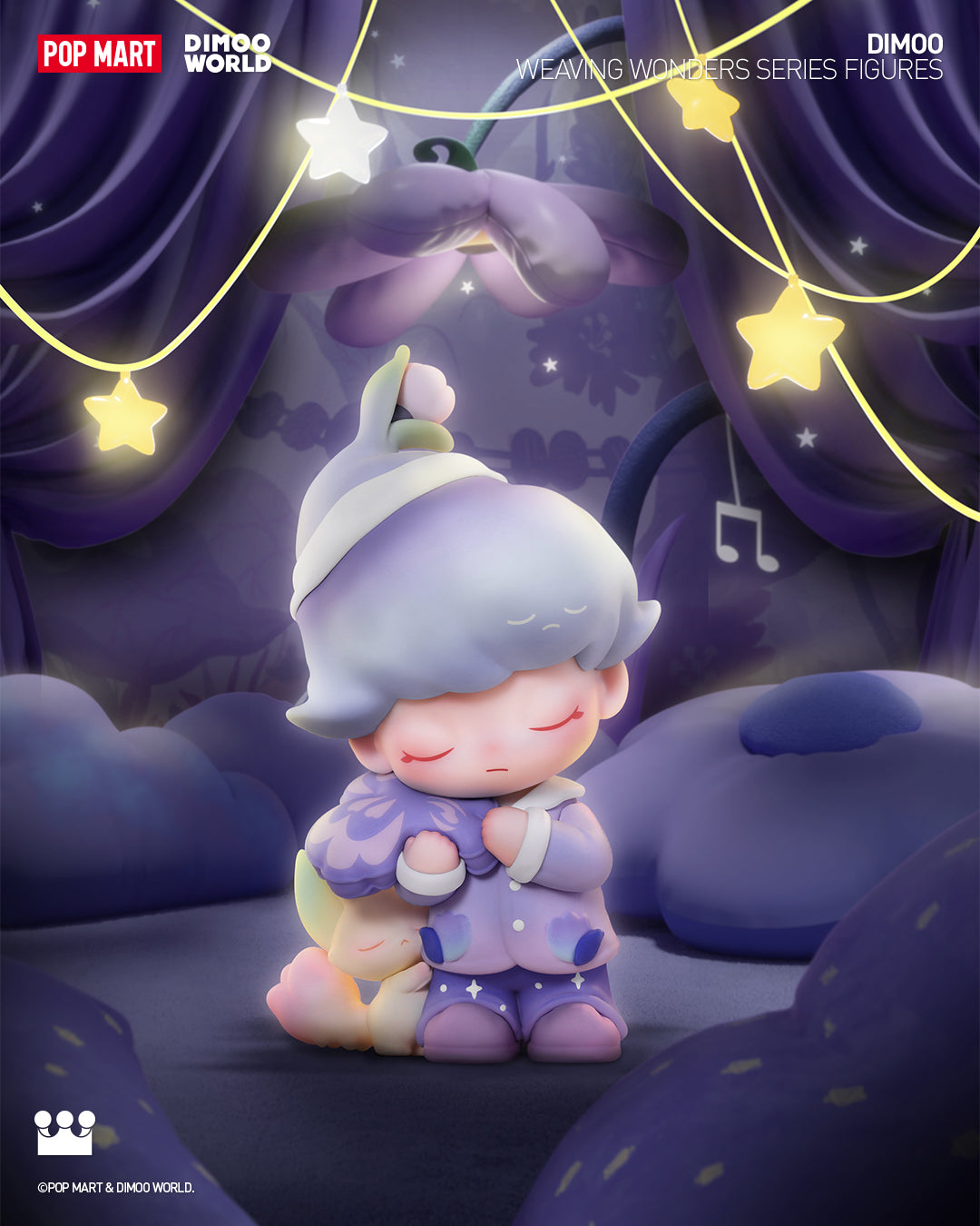  POP MART DIMOO Weaving Wonders Series Figures、mySite、greenlandpopulation