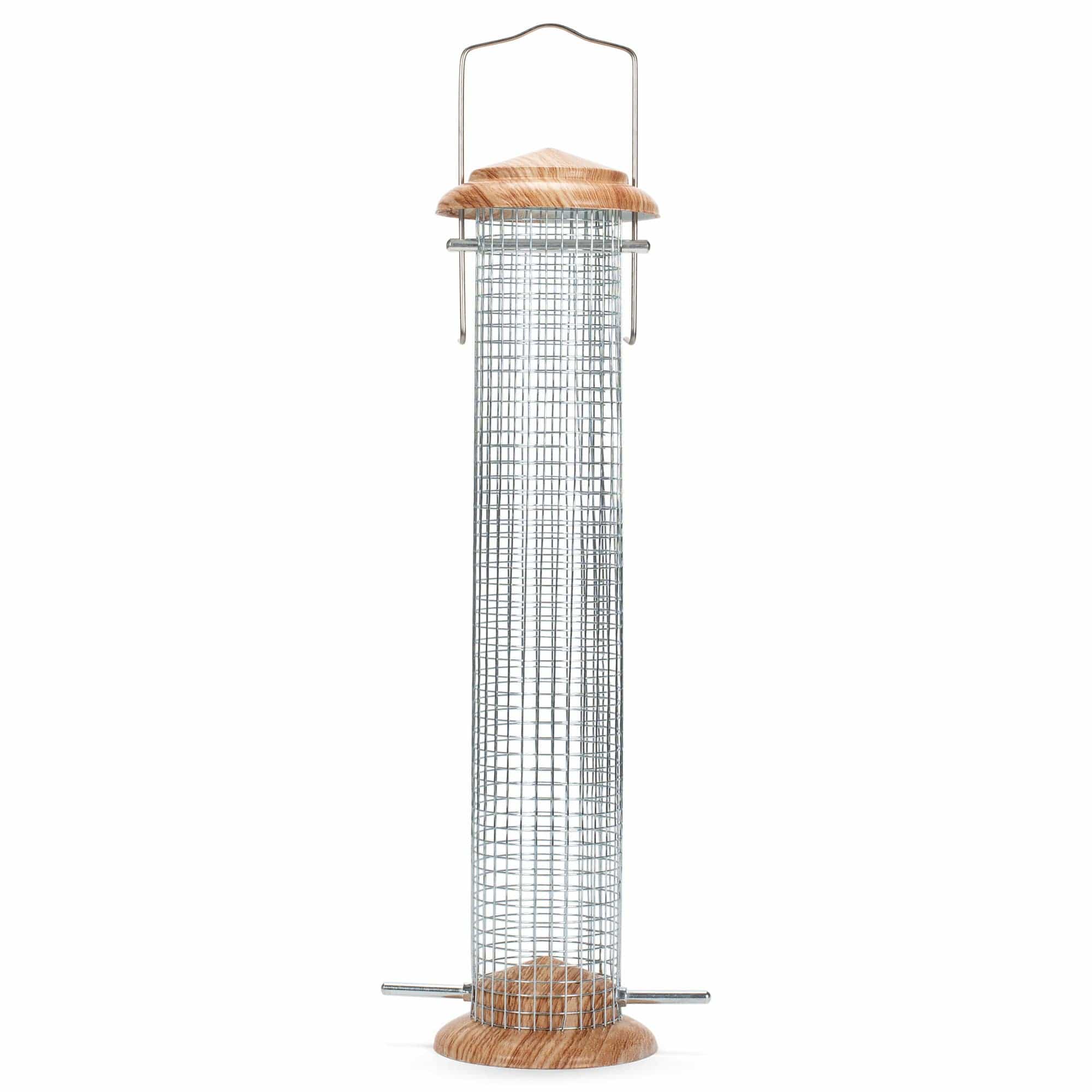 Natural Woodgrain Metal Bird Feeder 15*、mySite、g9winljtr