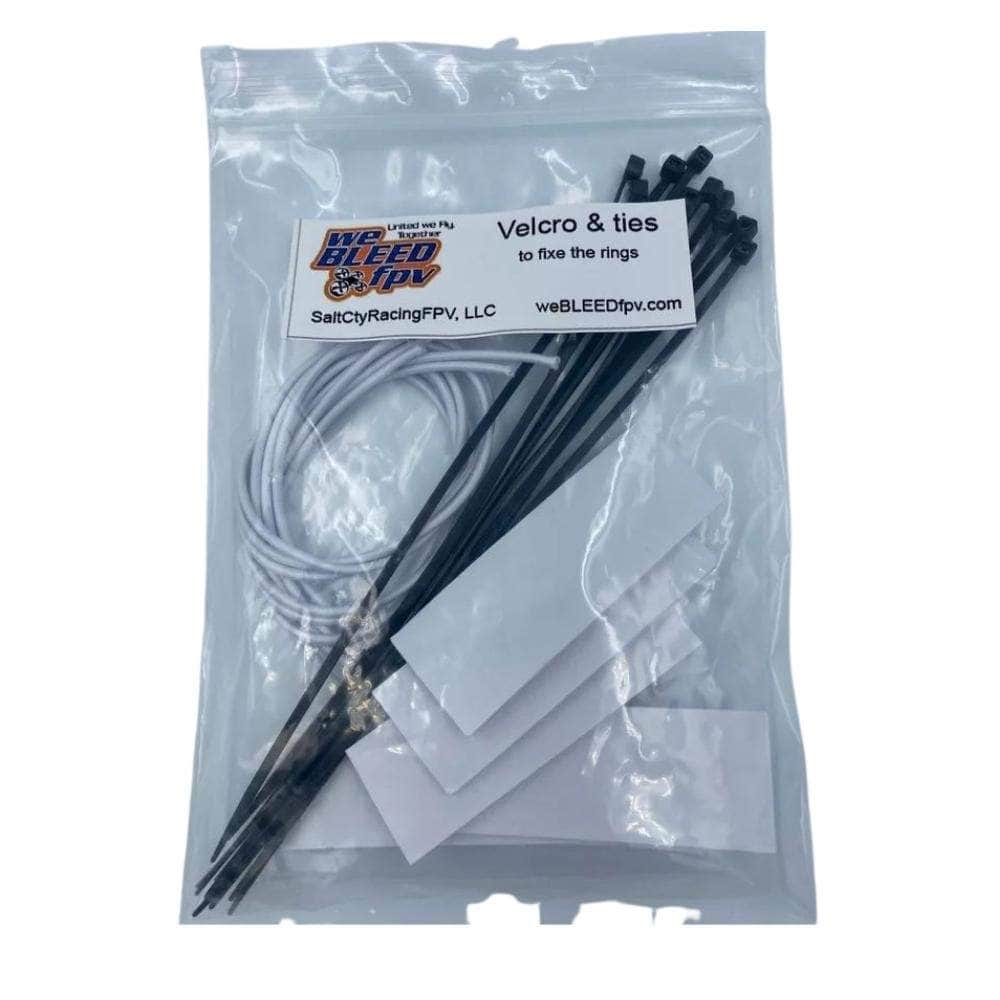  DIY - weBLEEDfpv VELCRO, BUNGEE, WIRE TIE KIT、mySite、merchandisen