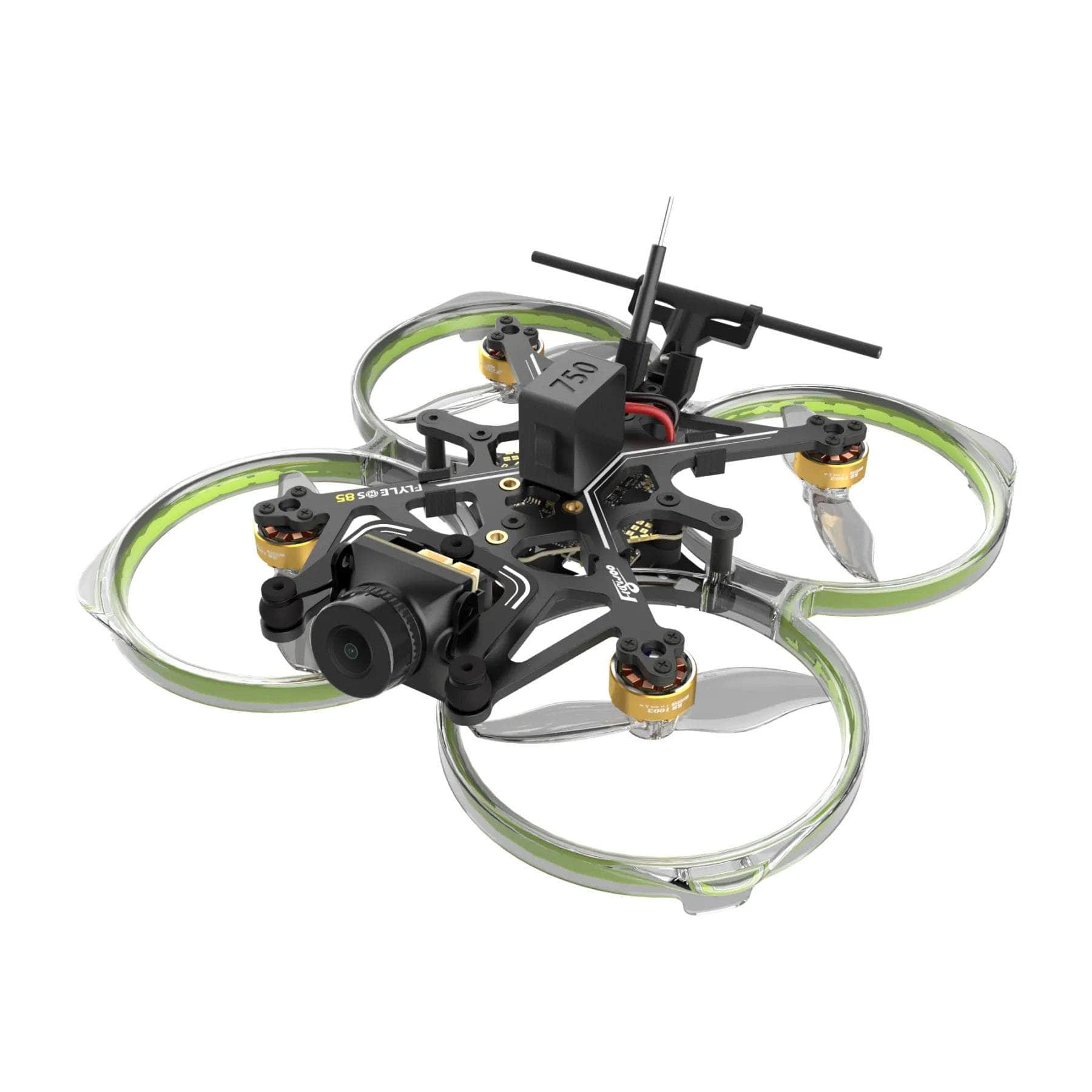  Flywoo BNF FlyLens 85 2S Analog 2 Brushless Whoop - ELRS 2.4GHz、mySite、merchandisen