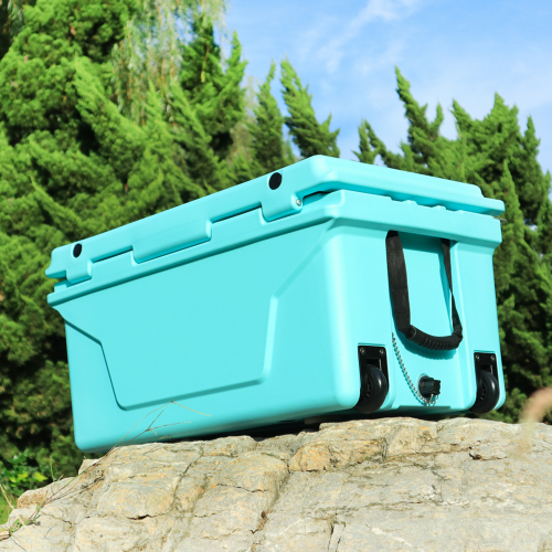 Hot Selling Blue color 65QT Outdoor cooler fish ice chest Box 2022 Popular Camping Cooler Box、、eastwooduniform