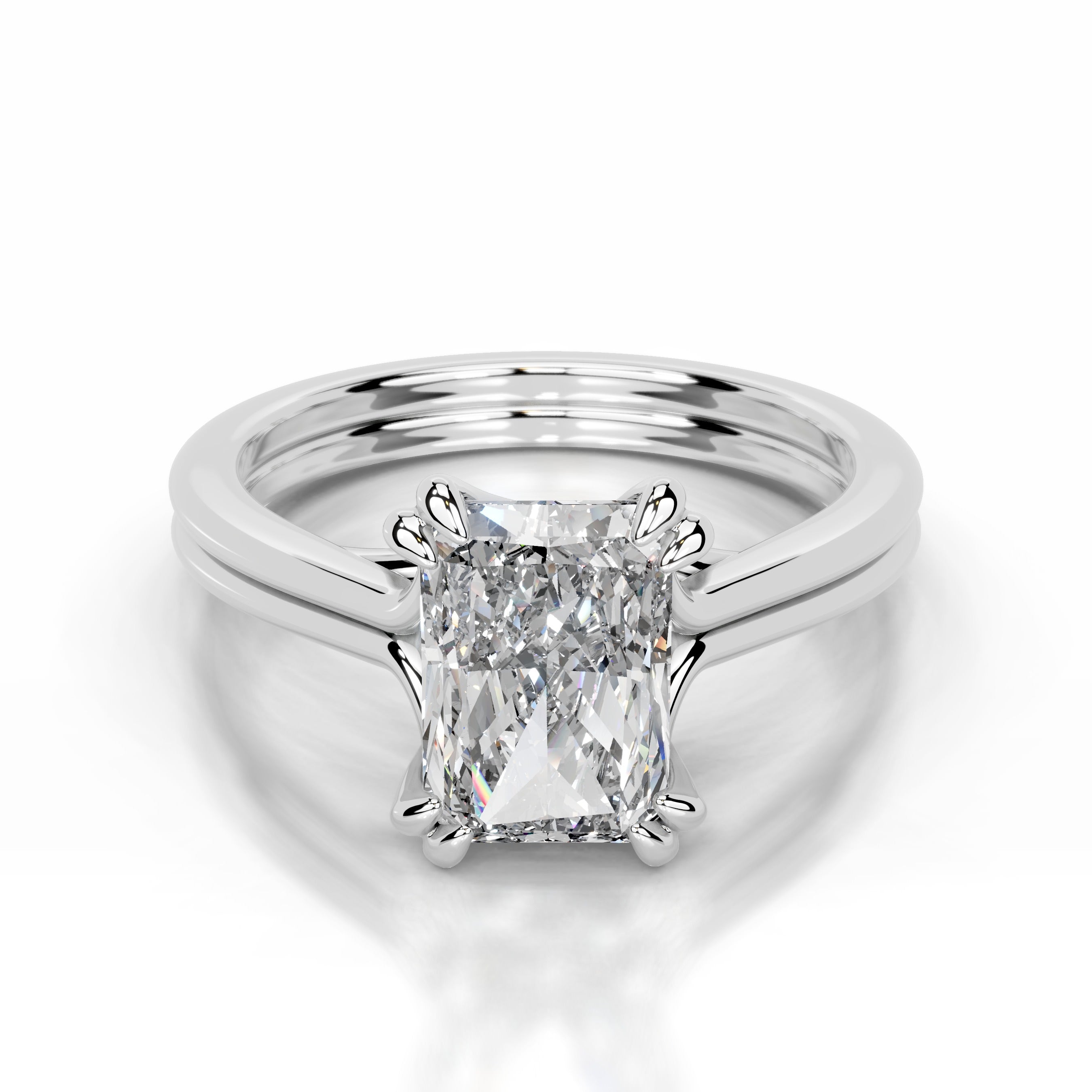 Calliope Lab Grown Diamond Ring - 14K White Gold、mySite、hinf8tx79