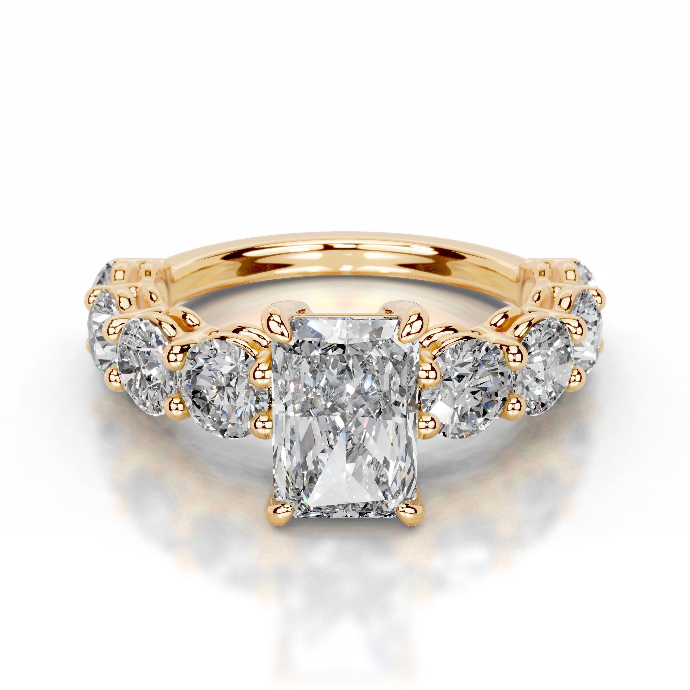 Odin Lab Grown Diamond Ring - 18K Yellow Gold、mySite、hinf8tx79