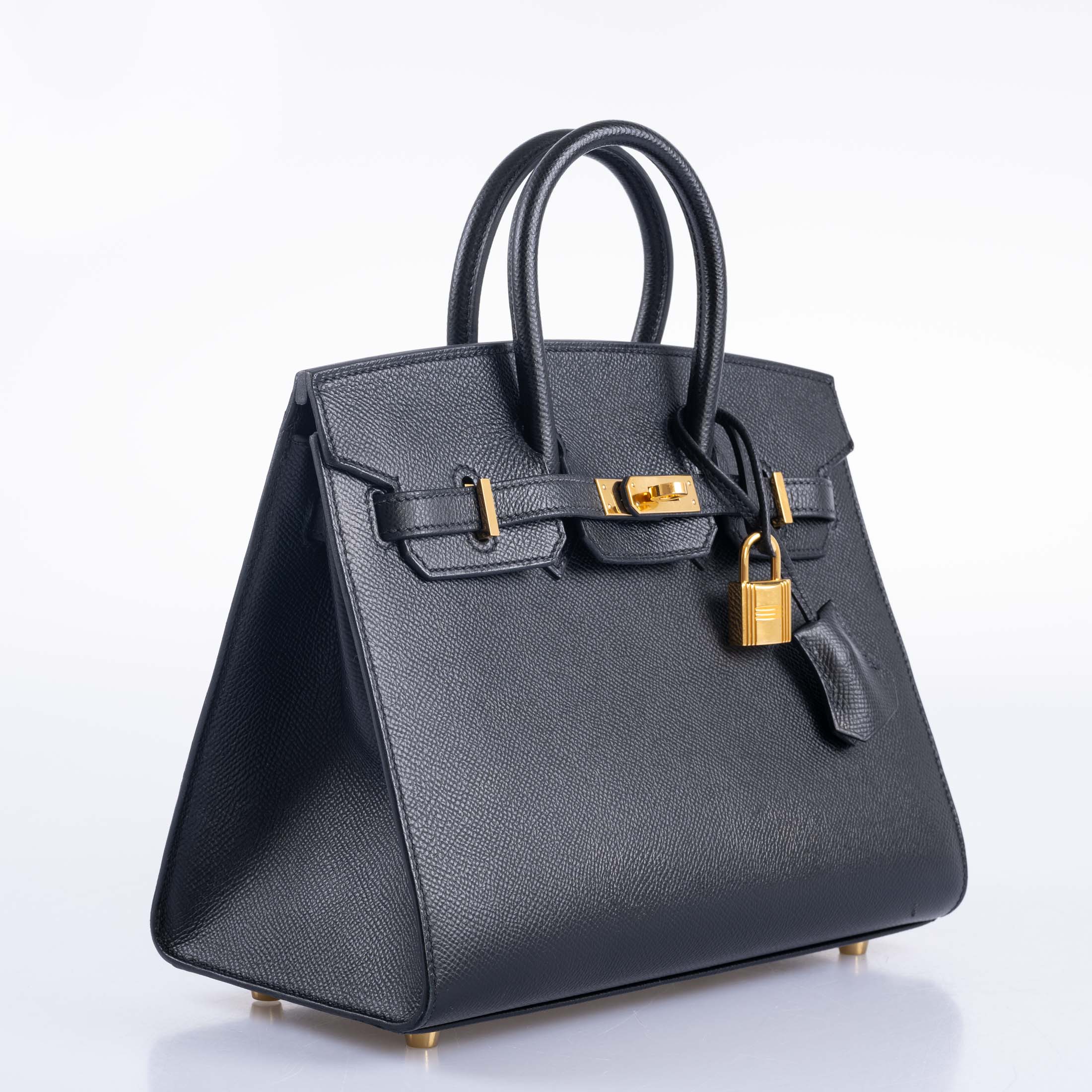 Hermès Birkin 25 Sellier Black Epsom Gold Hardware、mySite、garminoutage.com