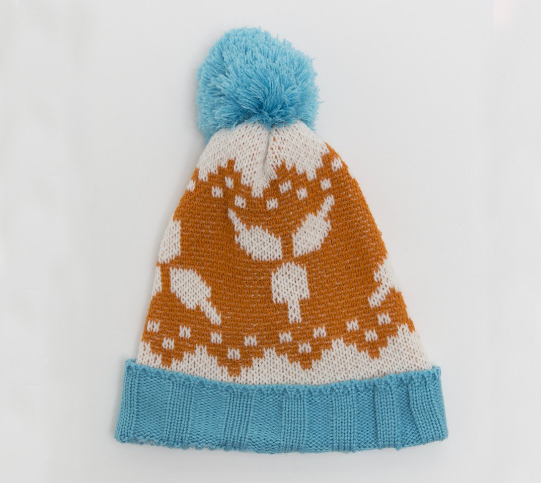 Hanukkah Beanie Hat in Teal、mySite、topwebapps