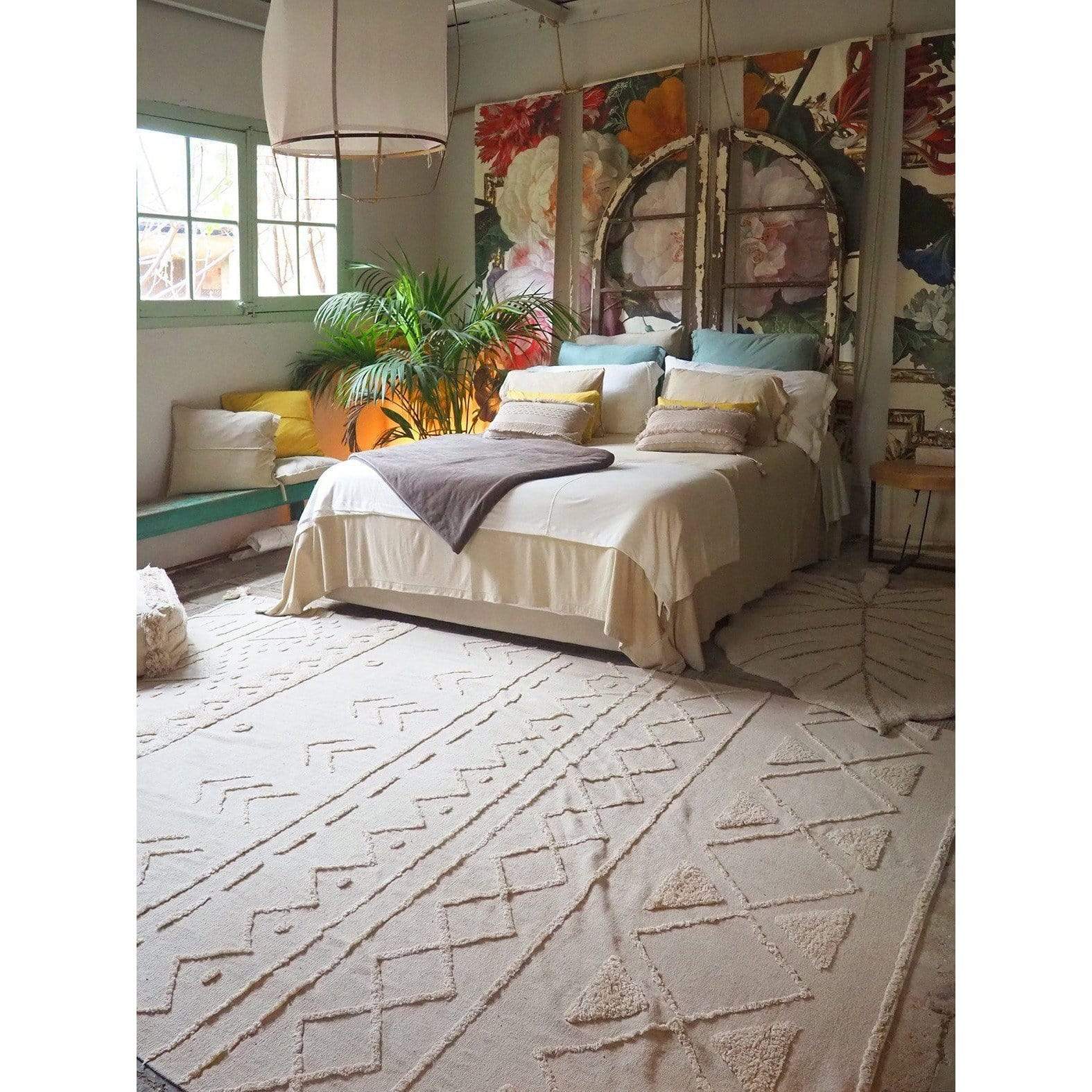 Monstera Natural Washable Area Rug、mySite、gigharbornorthrealestate