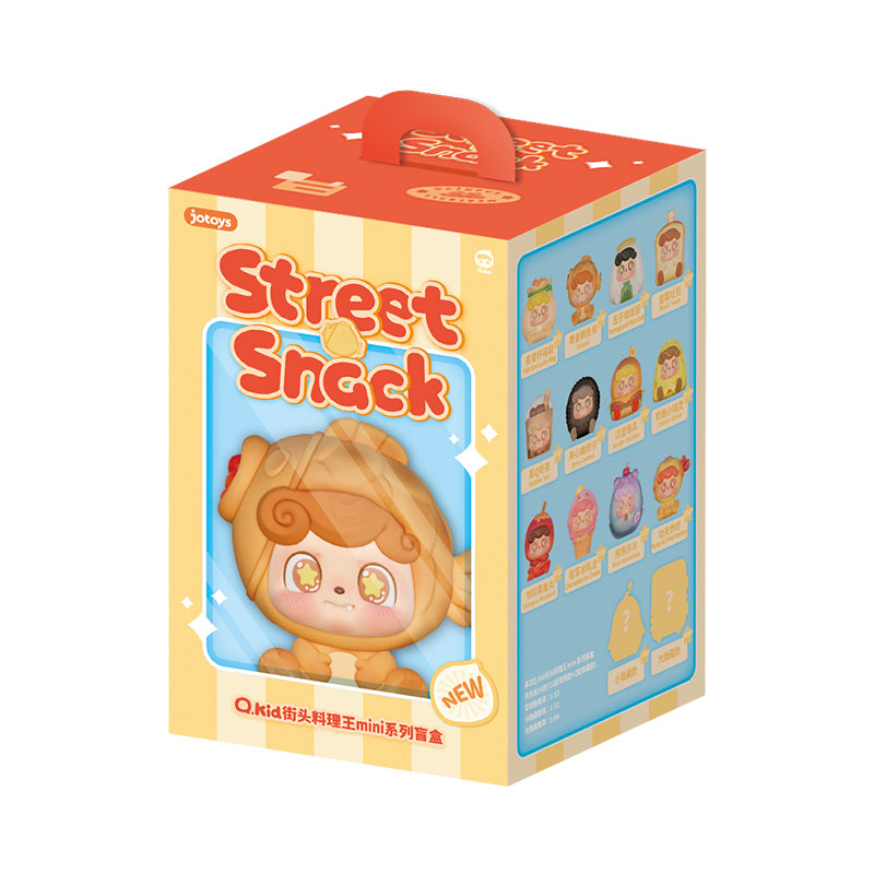  【NEW】Jotoys Q Kid Street Snacks Mini Series Blind Box、mySite、greenlandpopulation