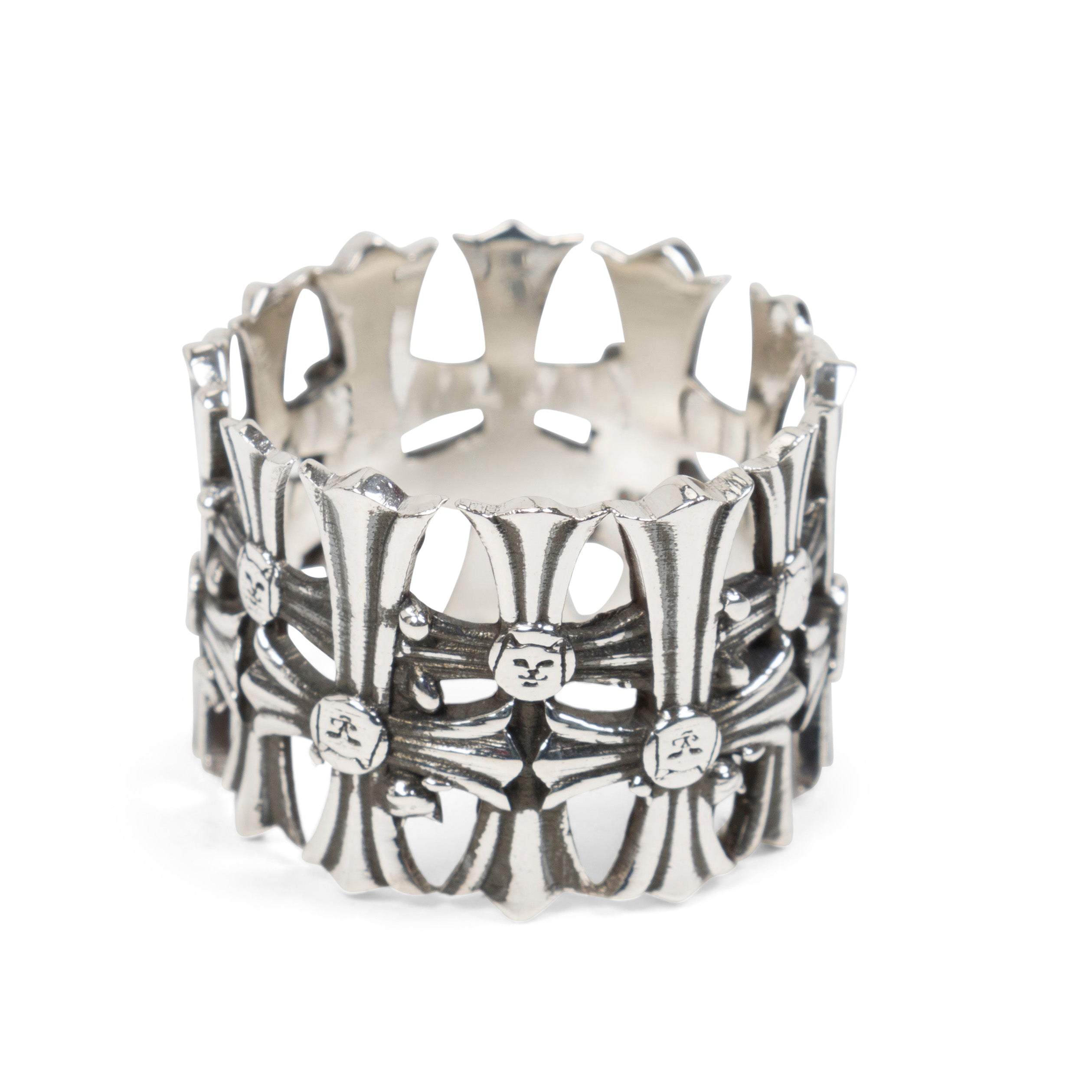  Chrome Cross Ring (Silver)、mySite、merchandisen