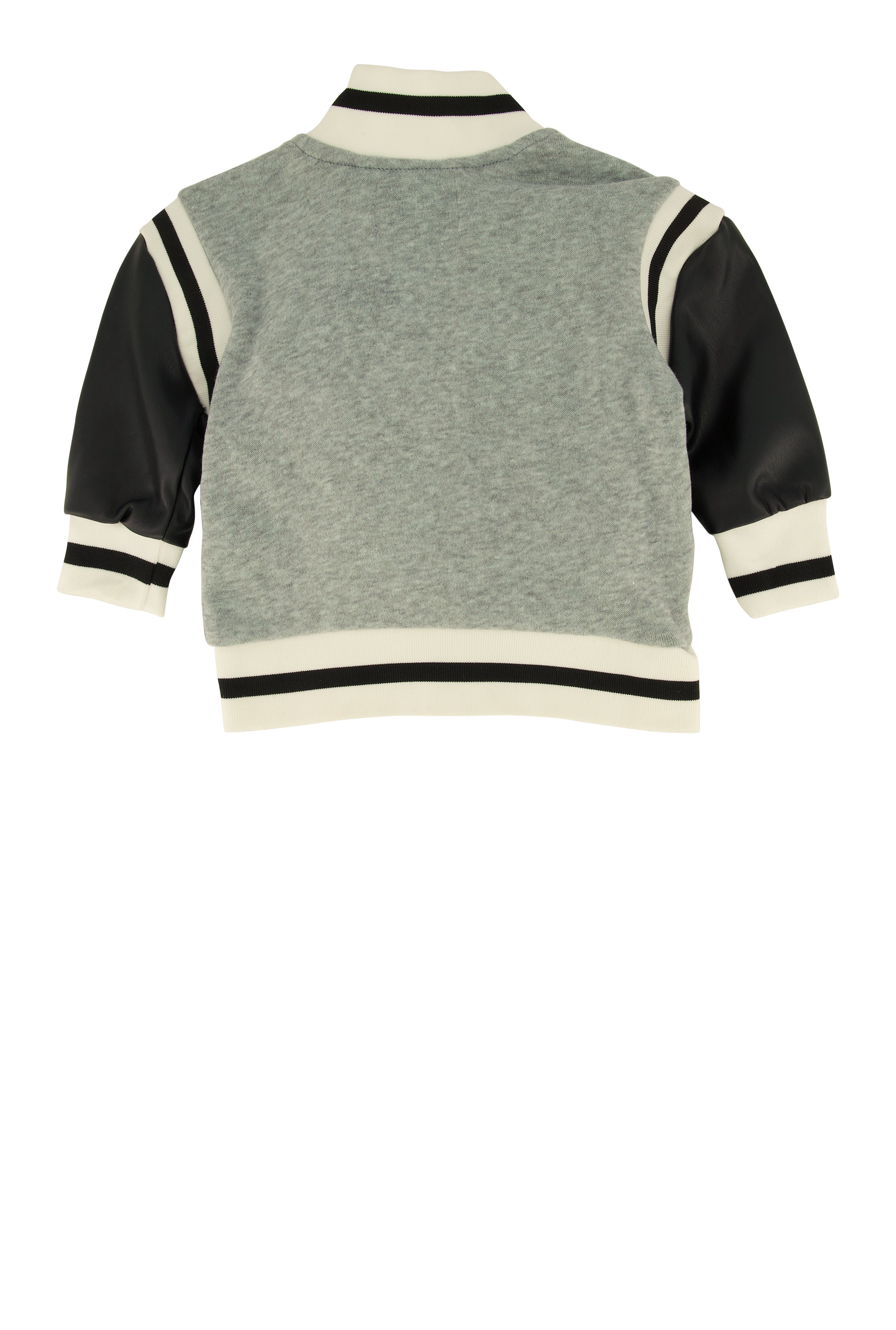 Baby Boys 0-9M Royalty Chenille Patch Graphic Varsity Jacket、mySite、camillekostekn