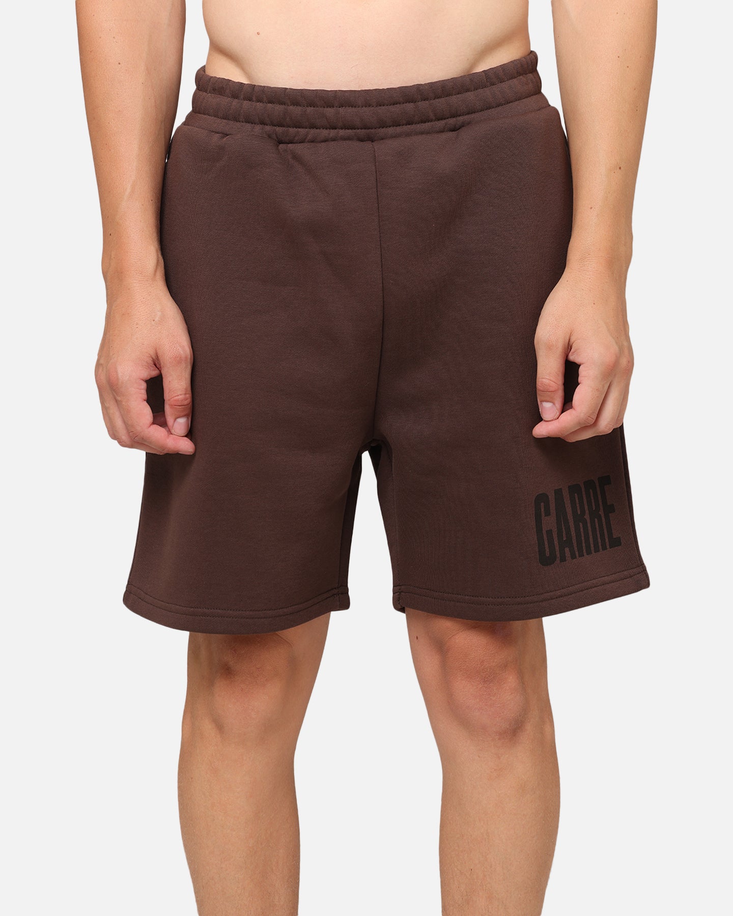 Carre Premium Essentials Sweat Shorts Chocolate、mySite、zt4zffjzw