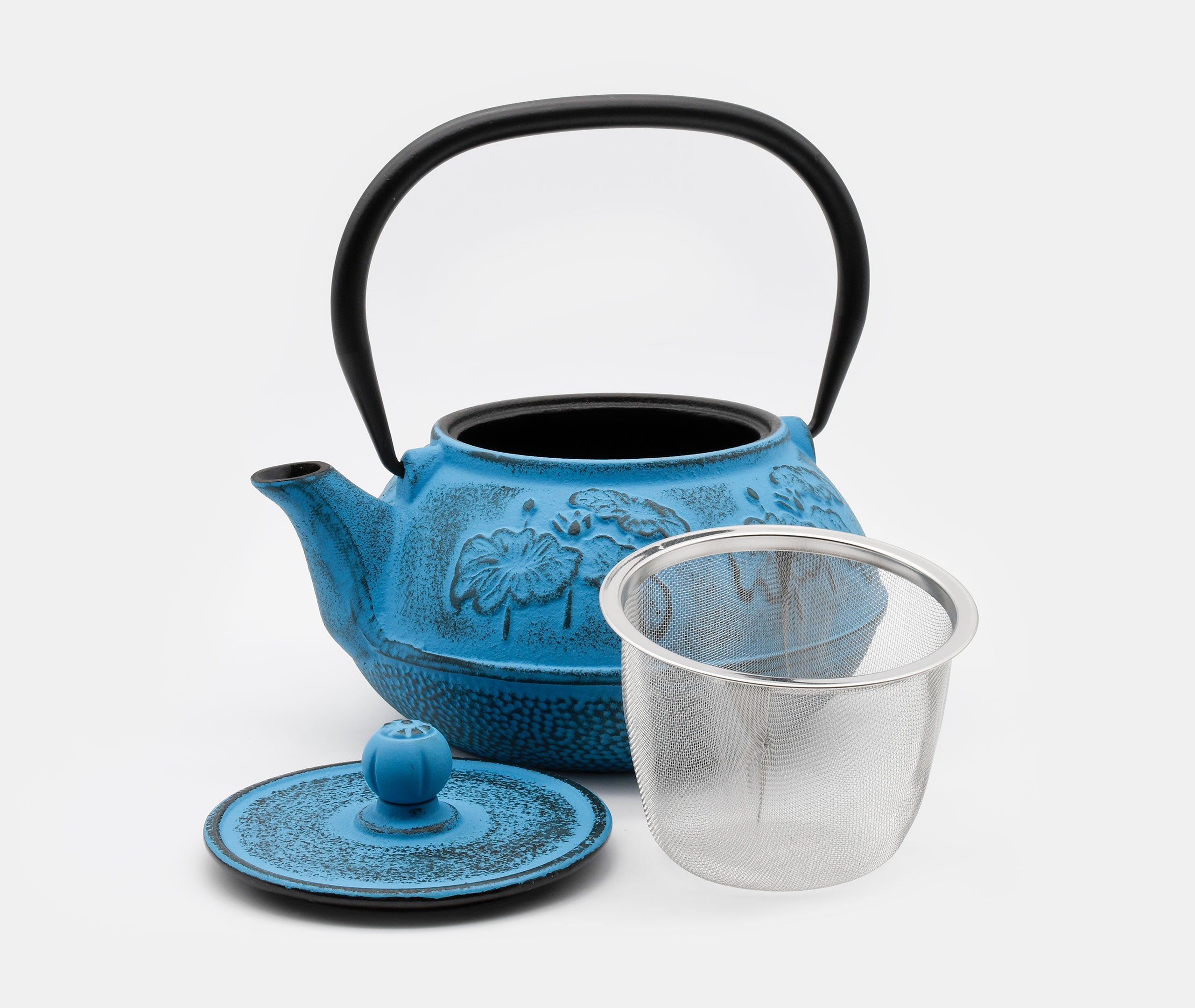 Cast Iron Teapot Lotus Flower 900ml、mySite、topwebapps
