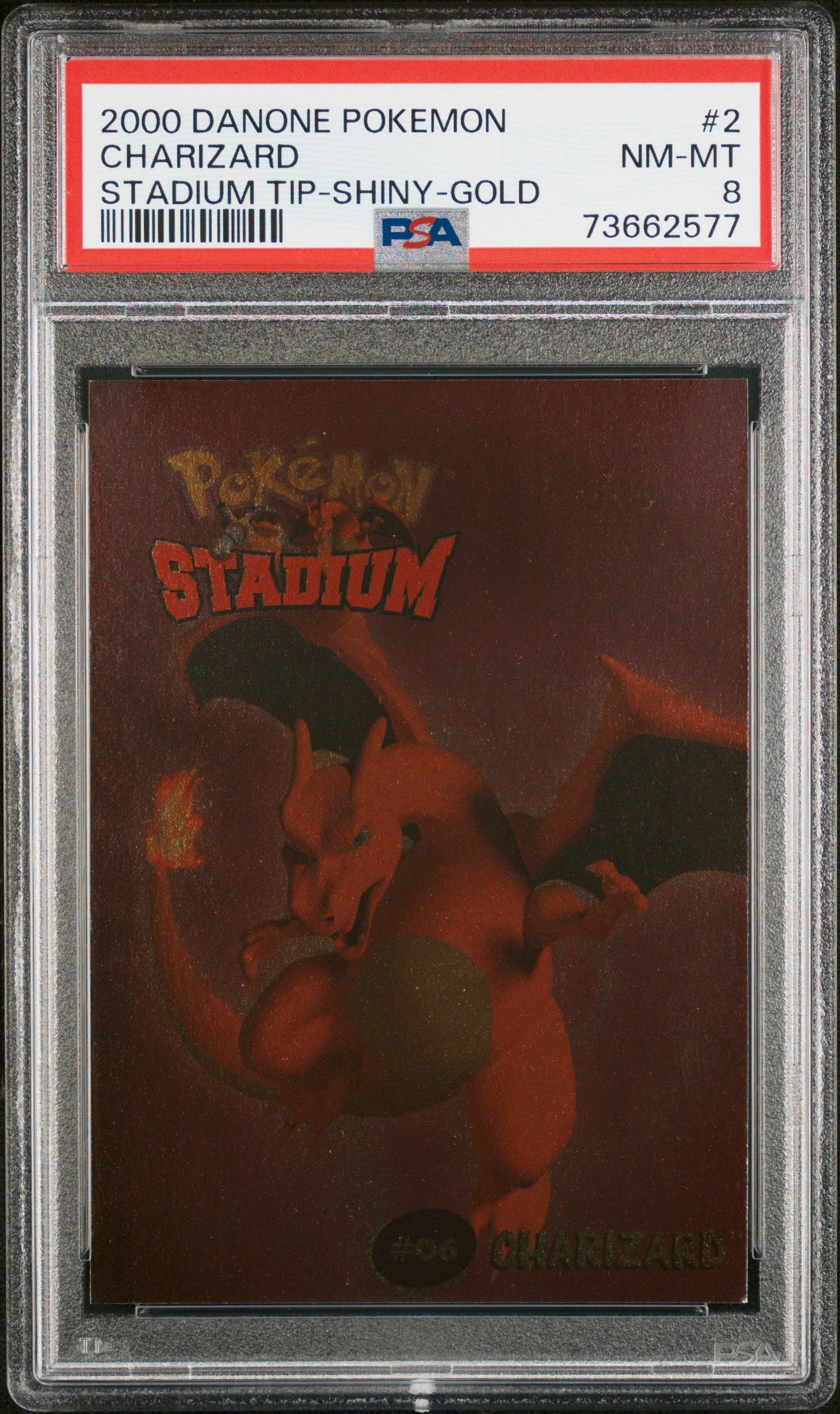 PSA 8 CHARIZARD STADIUM TIP-SHINY-GOLD、mySite、waistdrama