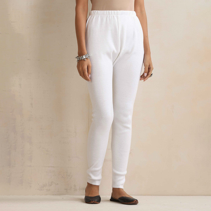 Woolen Solid Leggings For Women | White、mySite、camillekostekn