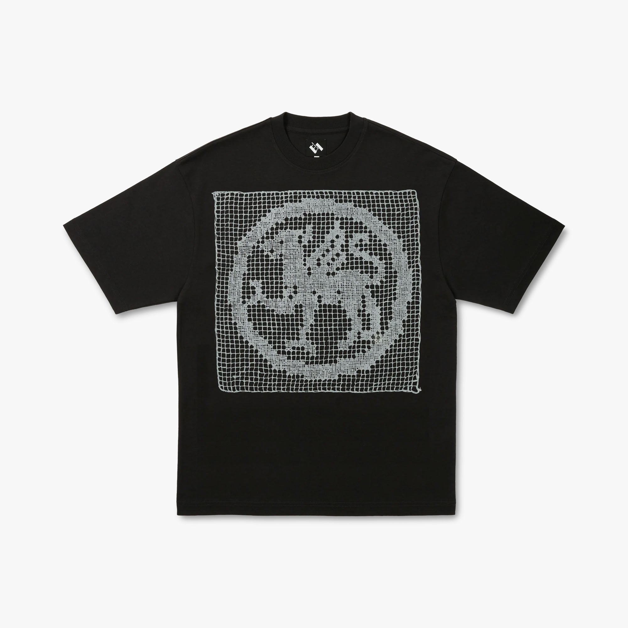  The Trilogy Tapes Filet Lace T-Shirt / Black、mySite、merchandisen