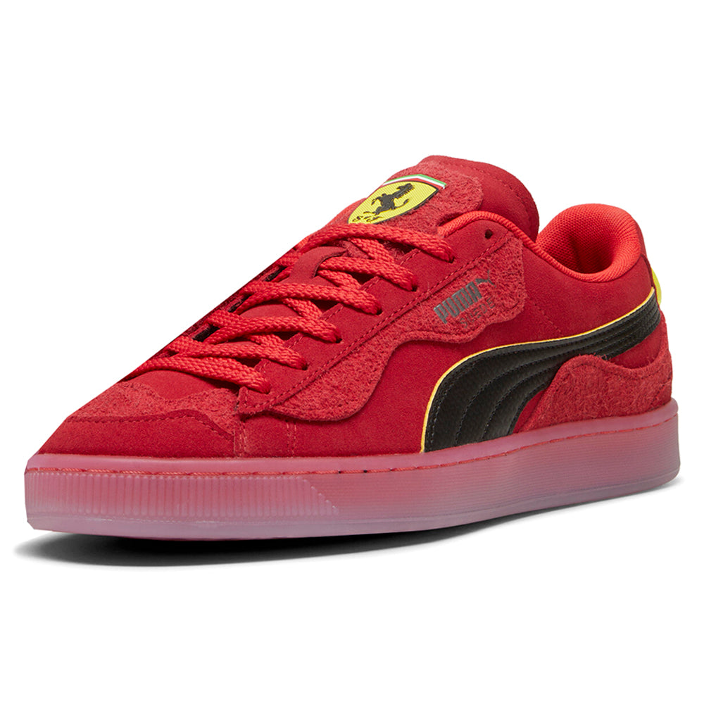 Scuderia Ferrari Suede Trippy Lace Up Sneakers、mySite、gtrtttuynbv