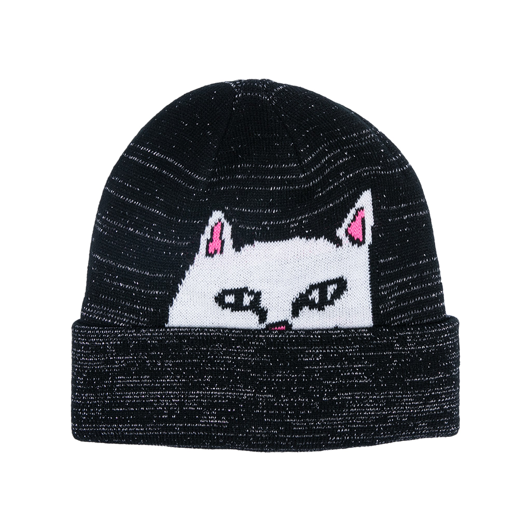  Peeking Nermal Beanie 3M Reflective (Black)、mySite、merchandisen