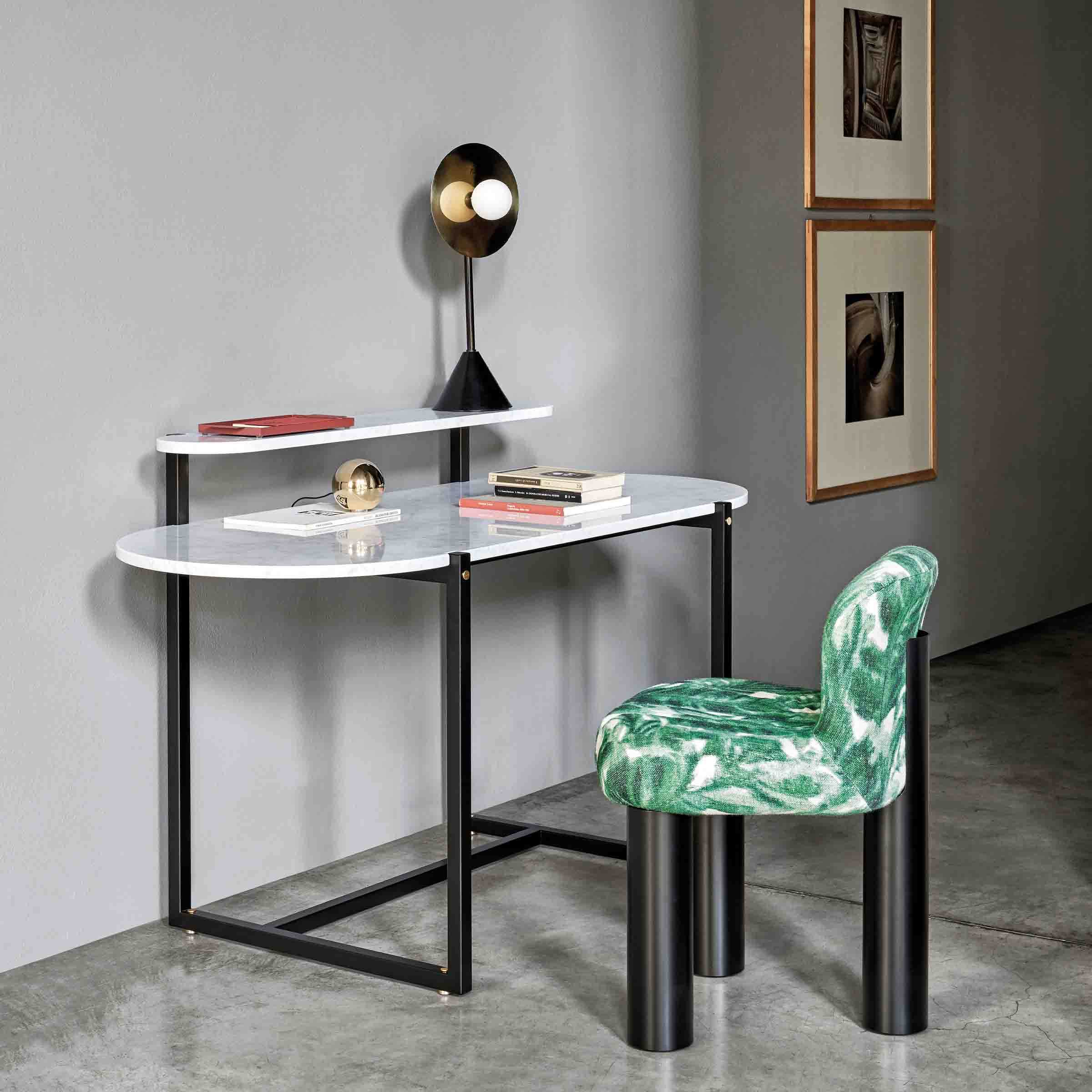 Marble Writing Desk SIGMUND by Studio Asa茂 for Arflex、mySite、neckold