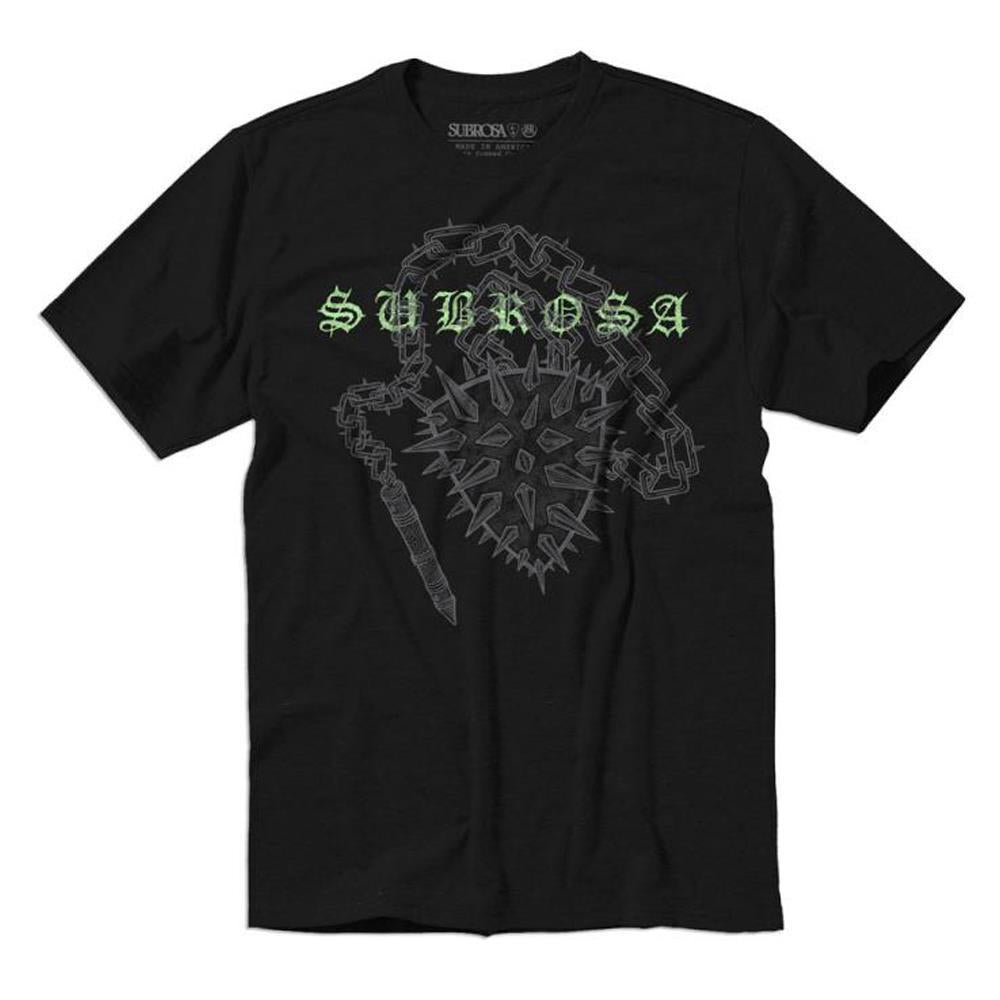  Subrosa Mace T-shirt - Black、mySite、merchandisen