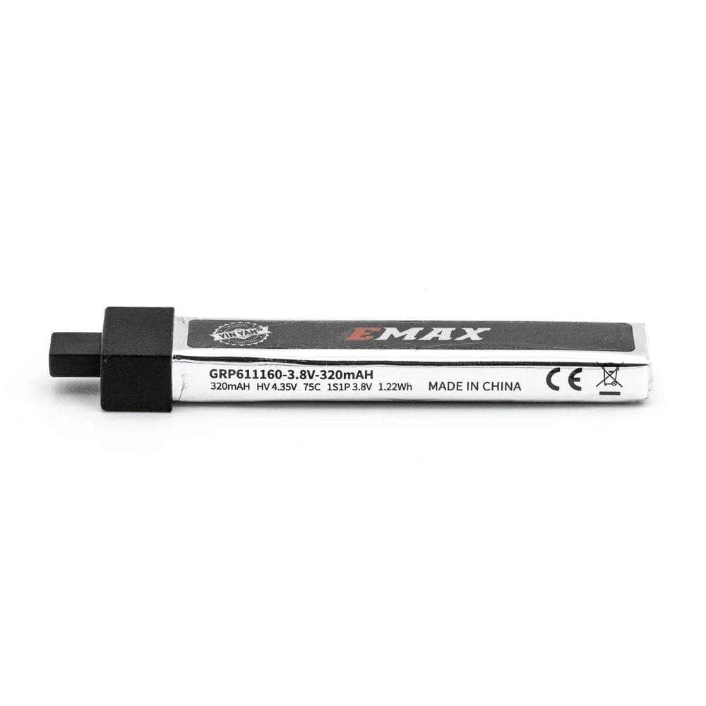  EMAX 320mAh 1S 75C 3.8V LiPo Battery - EM2.0、mySite、merchandisen