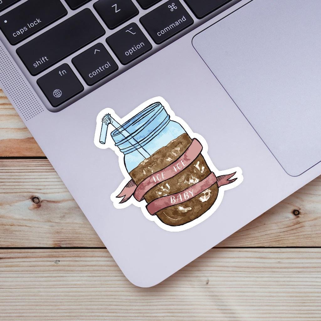  Ice Ice Baby Coffee Sticker、mySite、elrpsem3k