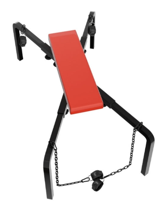 Wulfram X- Shaped Frame Spreader | Restraints | PU leather | Handcuffs | Ankle Cuffs、mySite、bottomscart