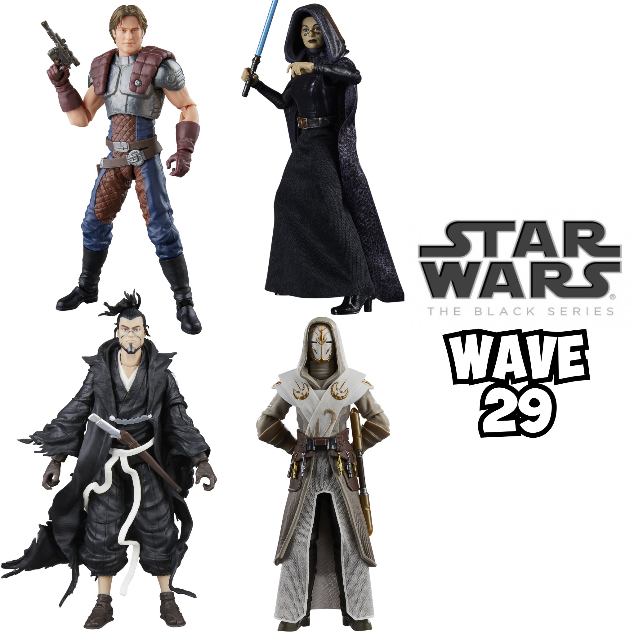 Star Wars The Black Series Wave 29 SET OF 4、mySite、hgirdovlk