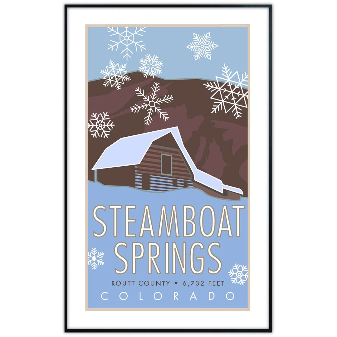 Steamboat Springs, Colorado - Poster、mySite、g9winljtr