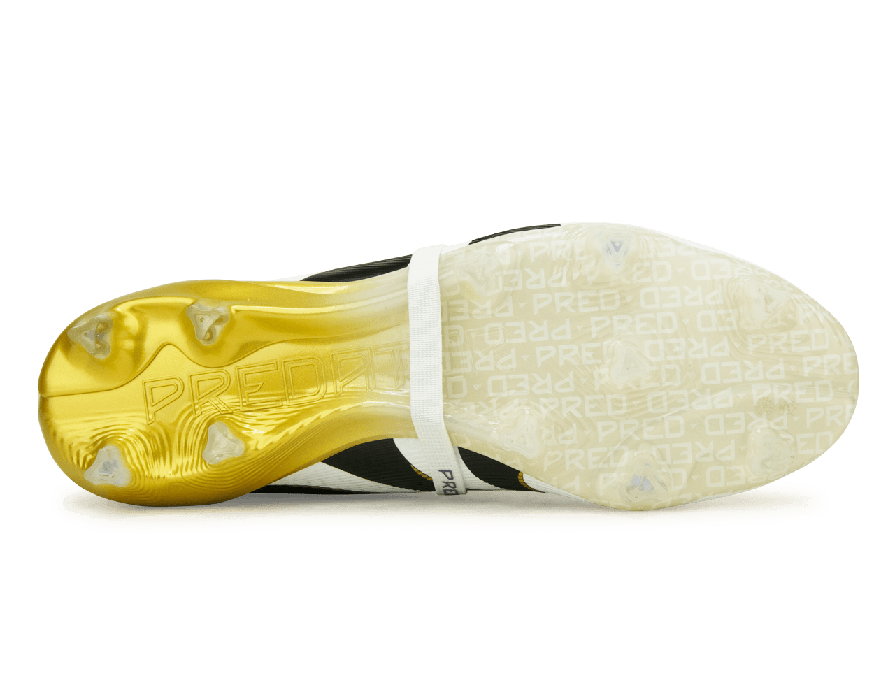 adidas Men's Predator Elite Foldover Tongue FG White/Black/Gold、mySite、noshort