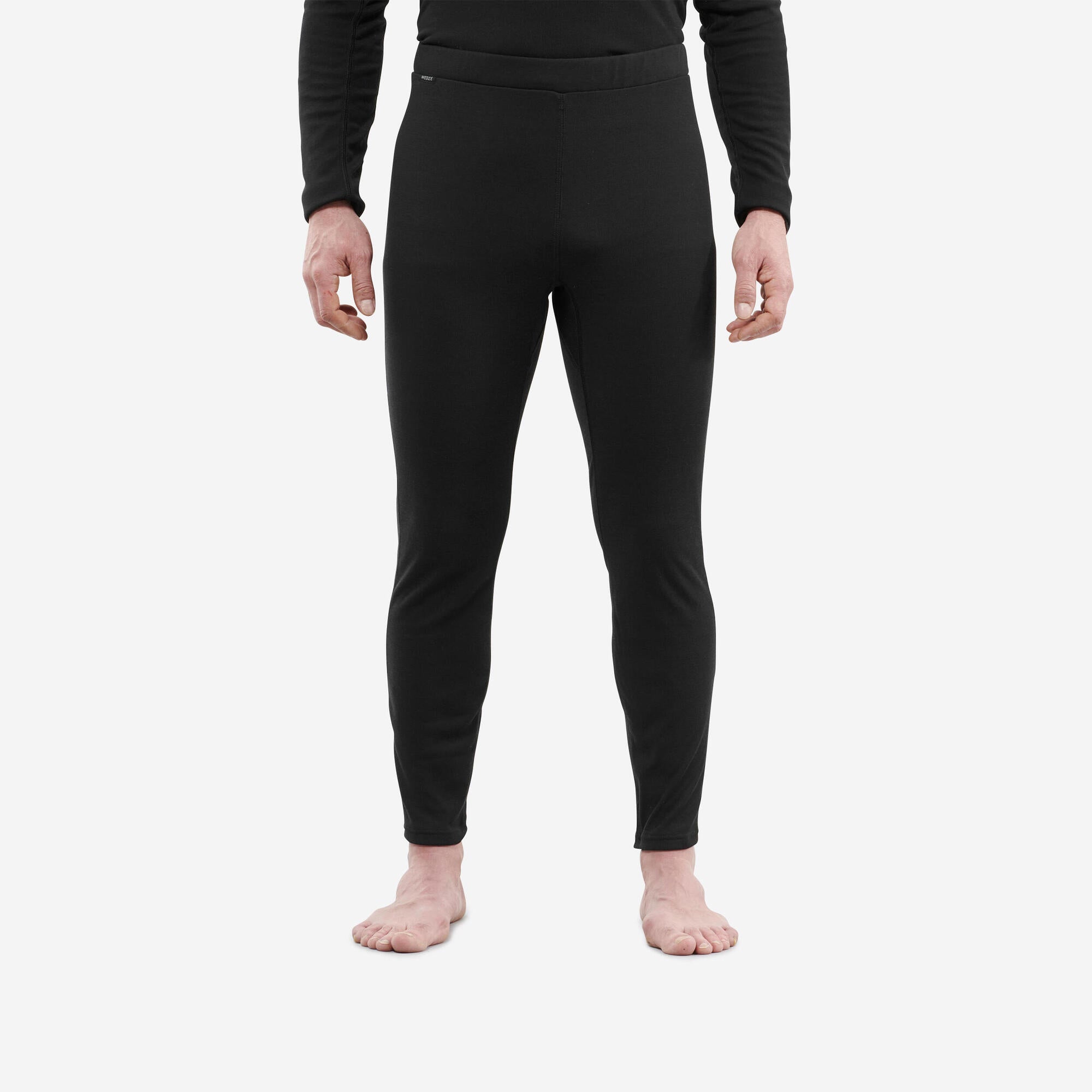 Wedze M Ski Thermal Base Layer Bottoms - BL 100 - Black